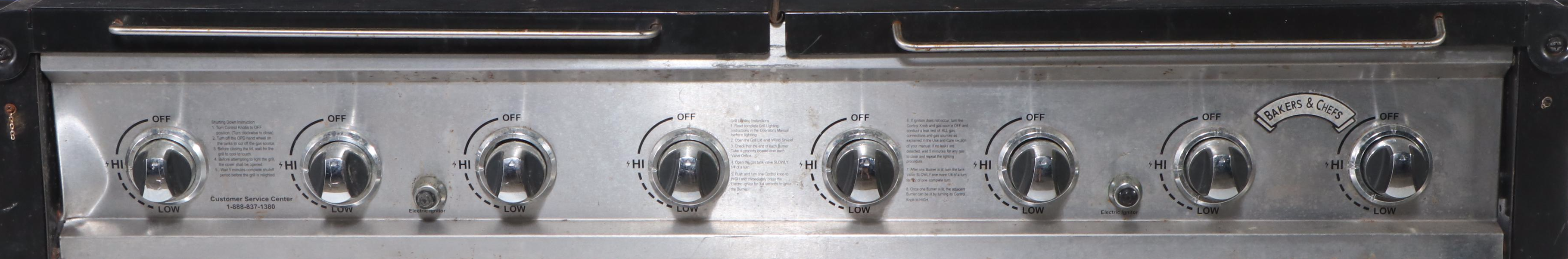 Bakers & Chefs Outdoor Propane Grill