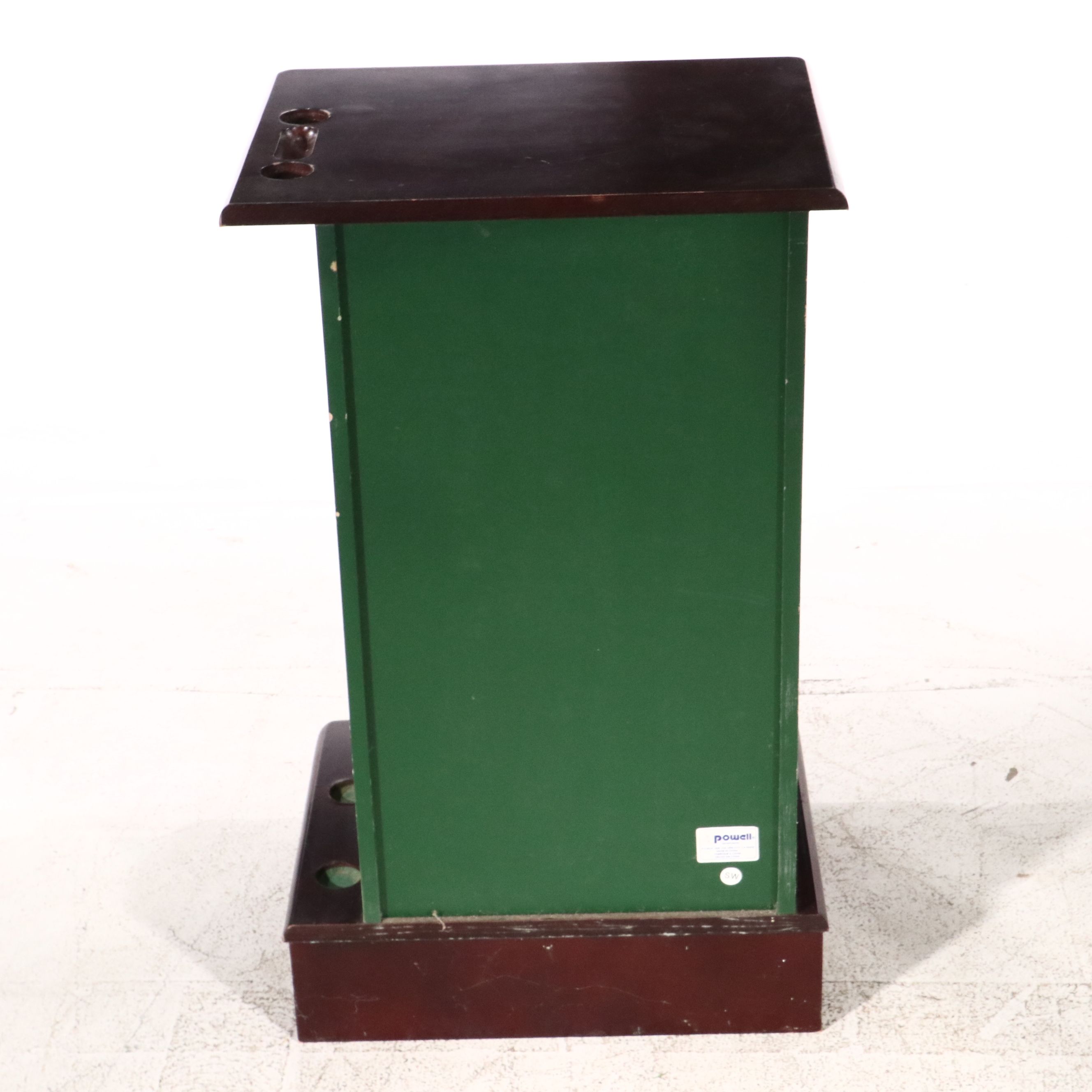 Powell Painted Golf-Themed Cabinet