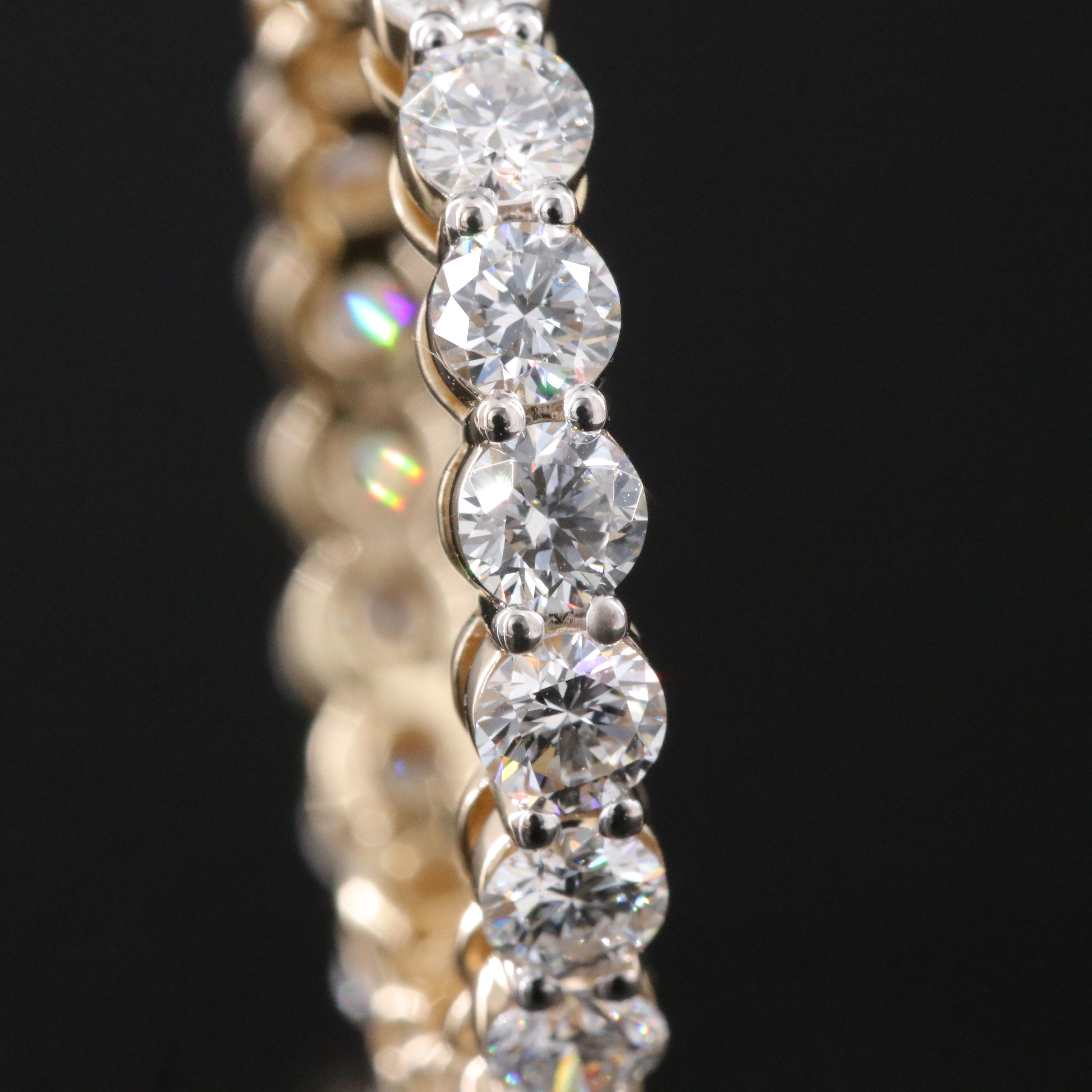 14K 2.23 CTW Lab Grown Diamond Eternity Band