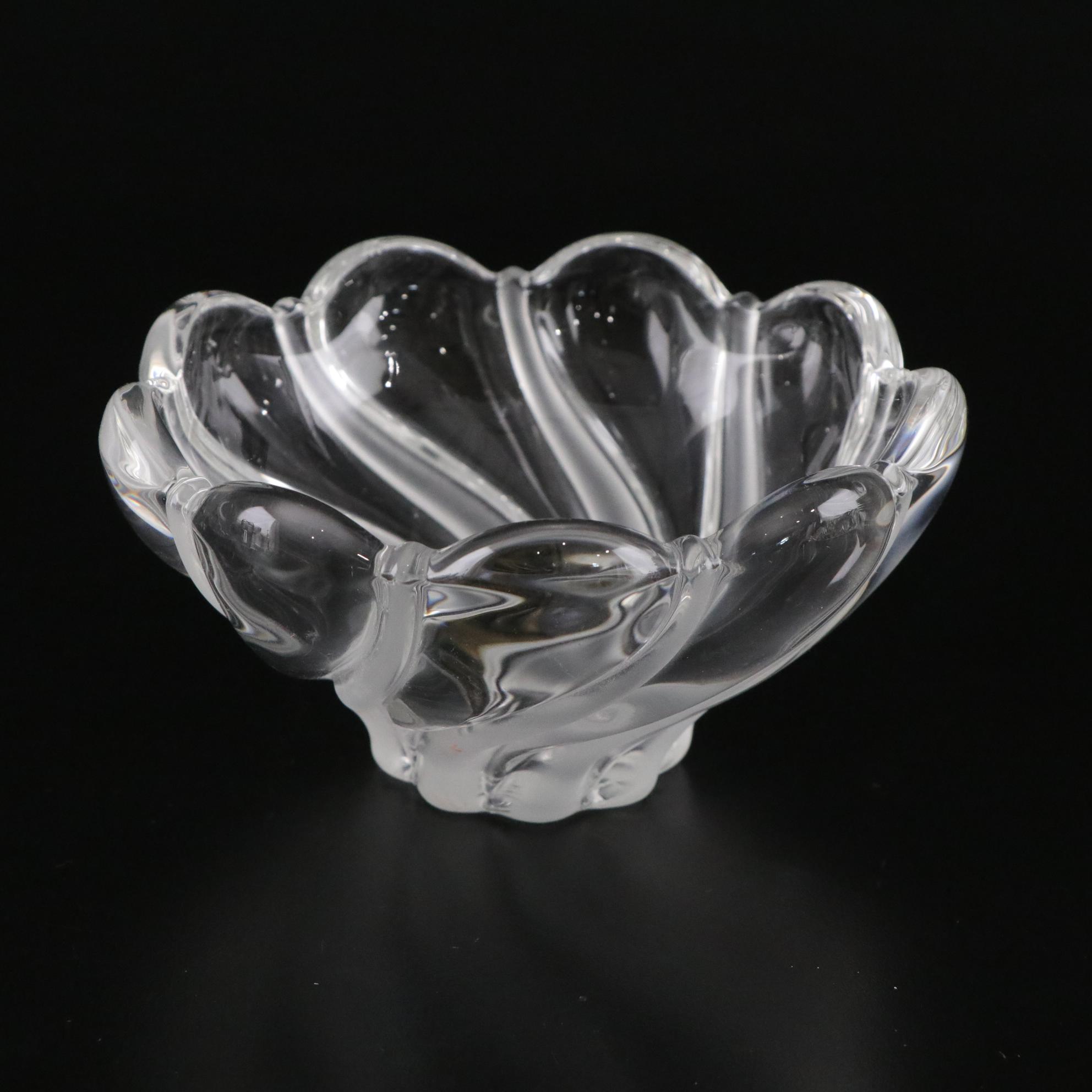Mikasa "Peppermint Frost" Crystal Bowl with Nancy Prentiss "Lady Hilton" & More
