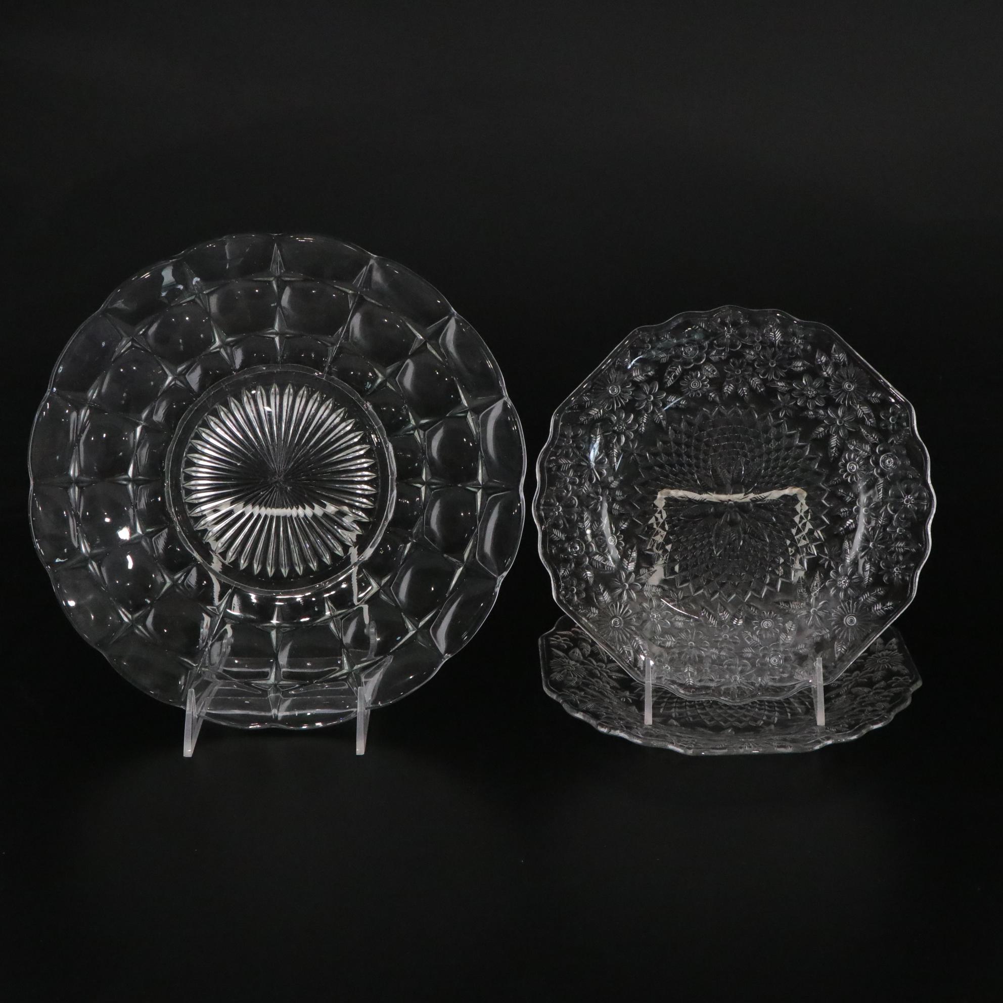 Mikasa "Peppermint Frost" Crystal Bowl with Nancy Prentiss "Lady Hilton" & More