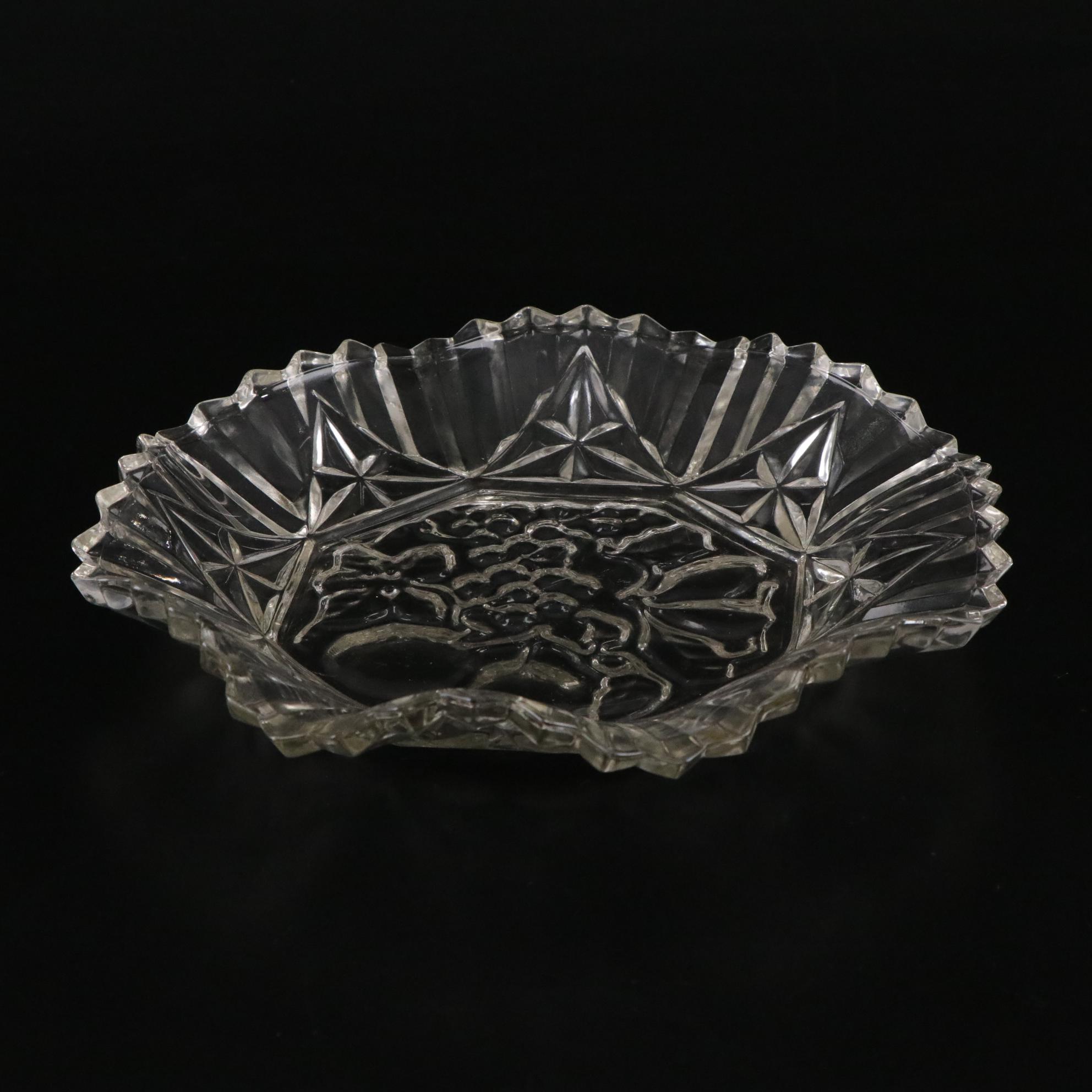 Mikasa "Peppermint Frost" Crystal Bowl with Nancy Prentiss "Lady Hilton" & More