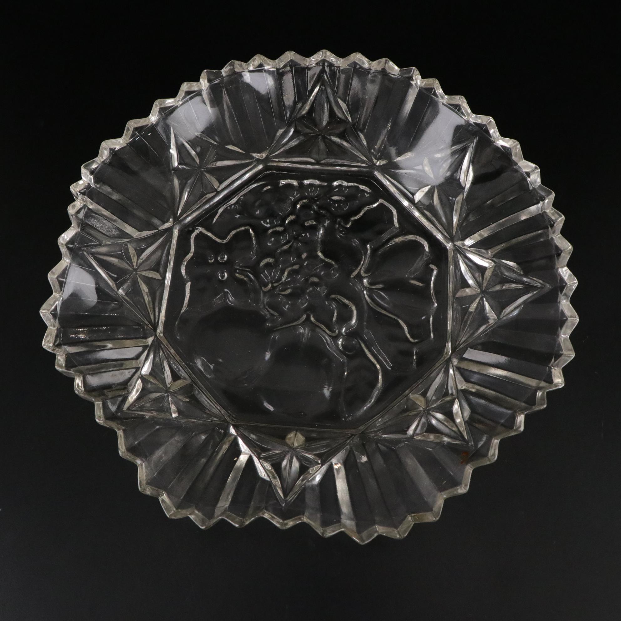 Mikasa "Peppermint Frost" Crystal Bowl with Nancy Prentiss "Lady Hilton" & More