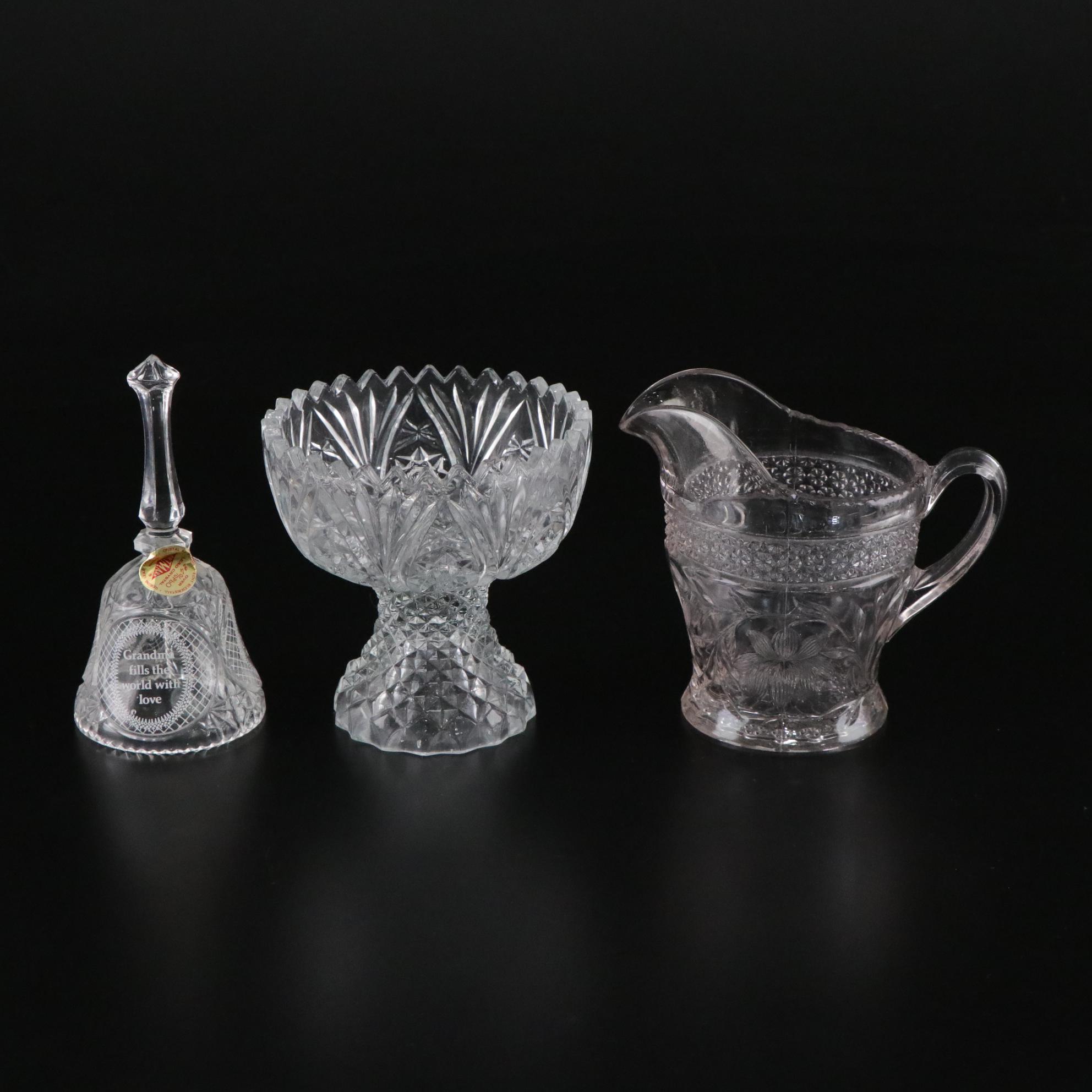 Mikasa "Peppermint Frost" Crystal Bowl with Nancy Prentiss "Lady Hilton" & More