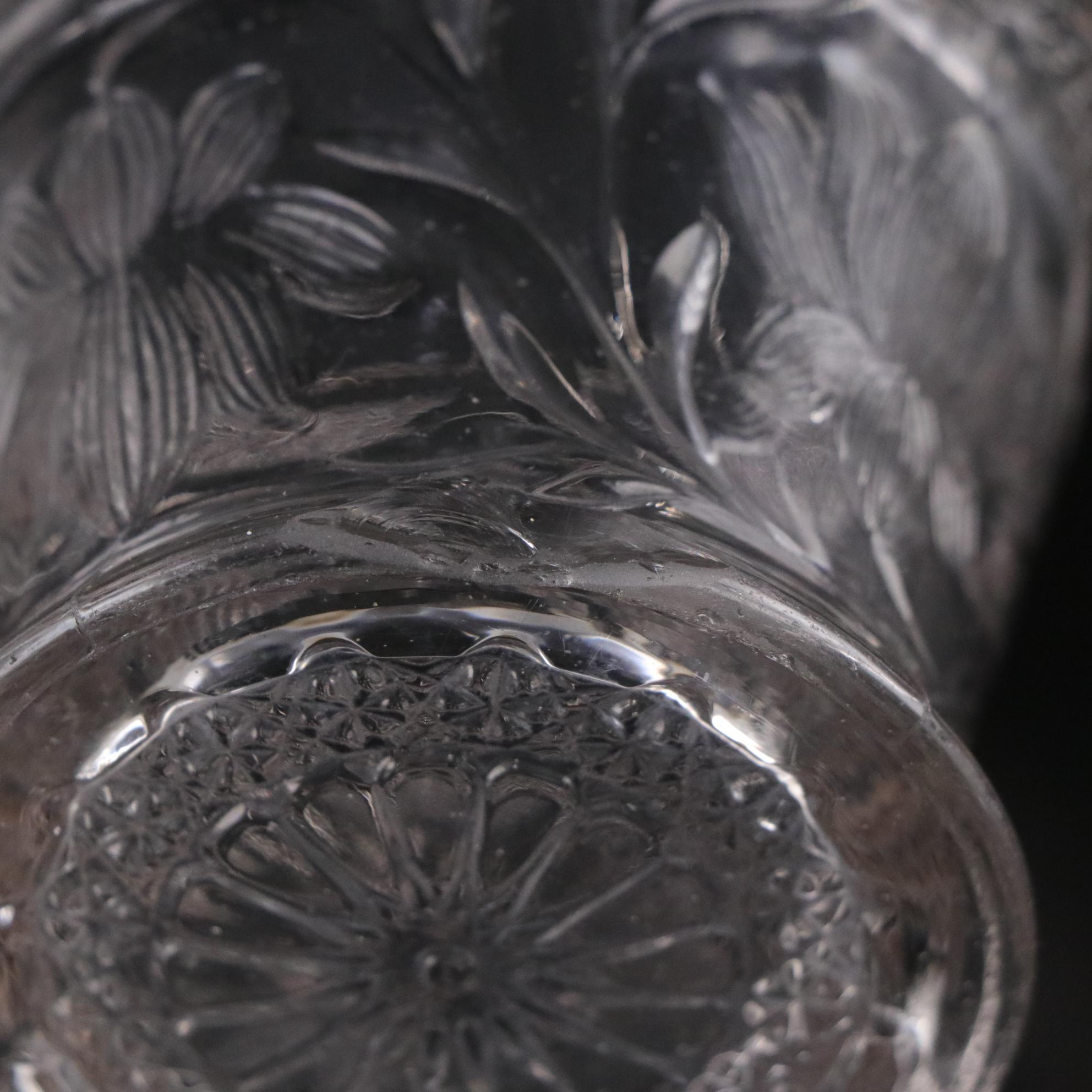 Mikasa "Peppermint Frost" Crystal Bowl with Nancy Prentiss "Lady Hilton" & More