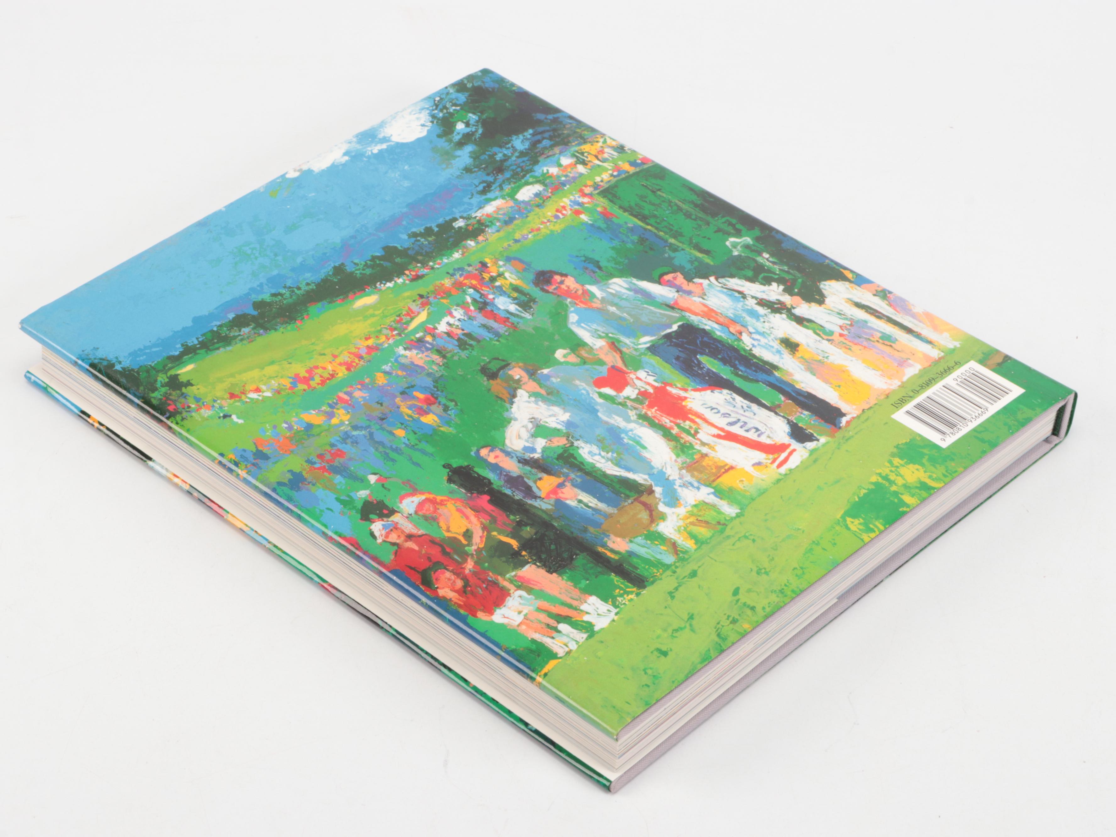 Signed "Big-Time Golf" by LeRoy Neiman, 1992