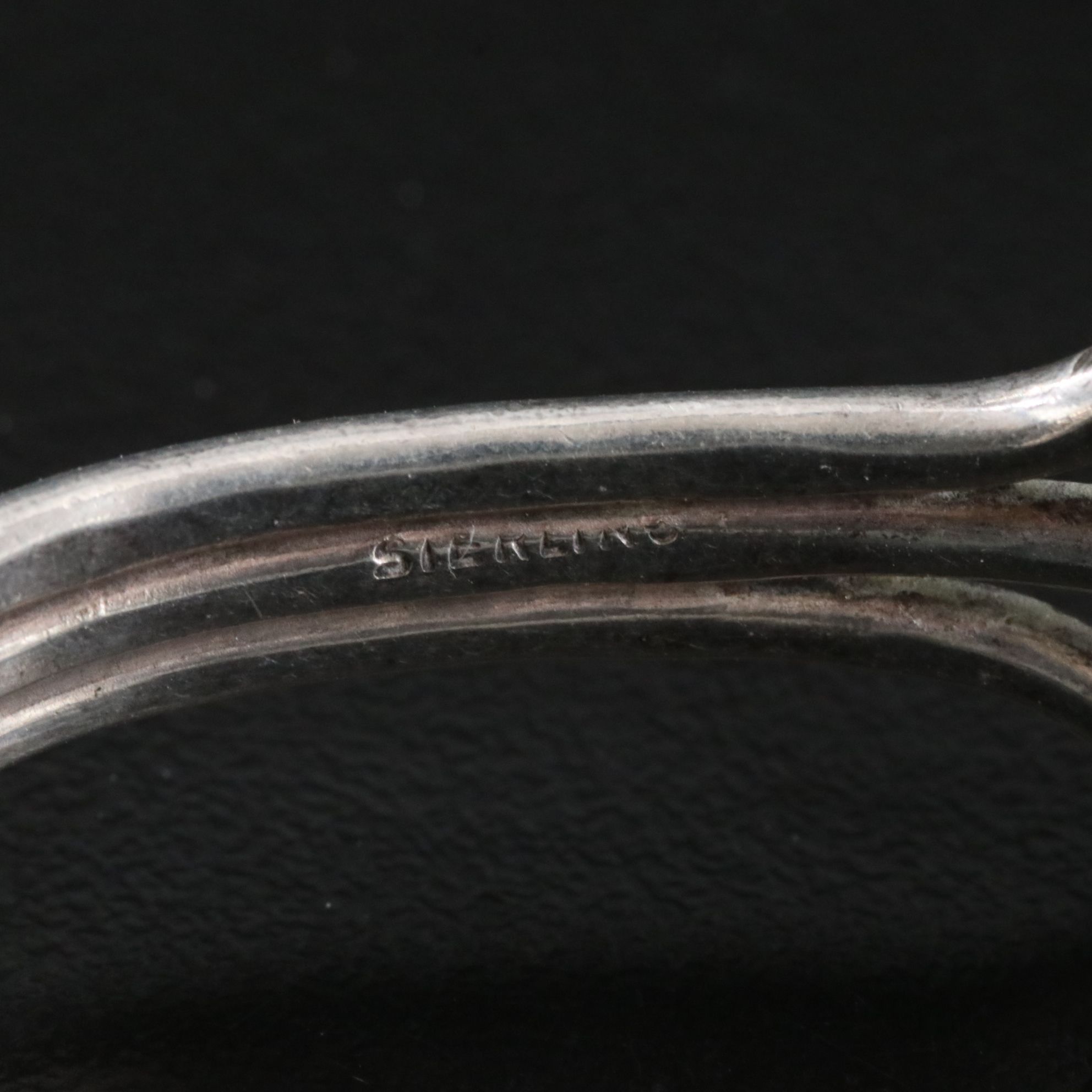 Sterling Carnelian Cuff Bracelet