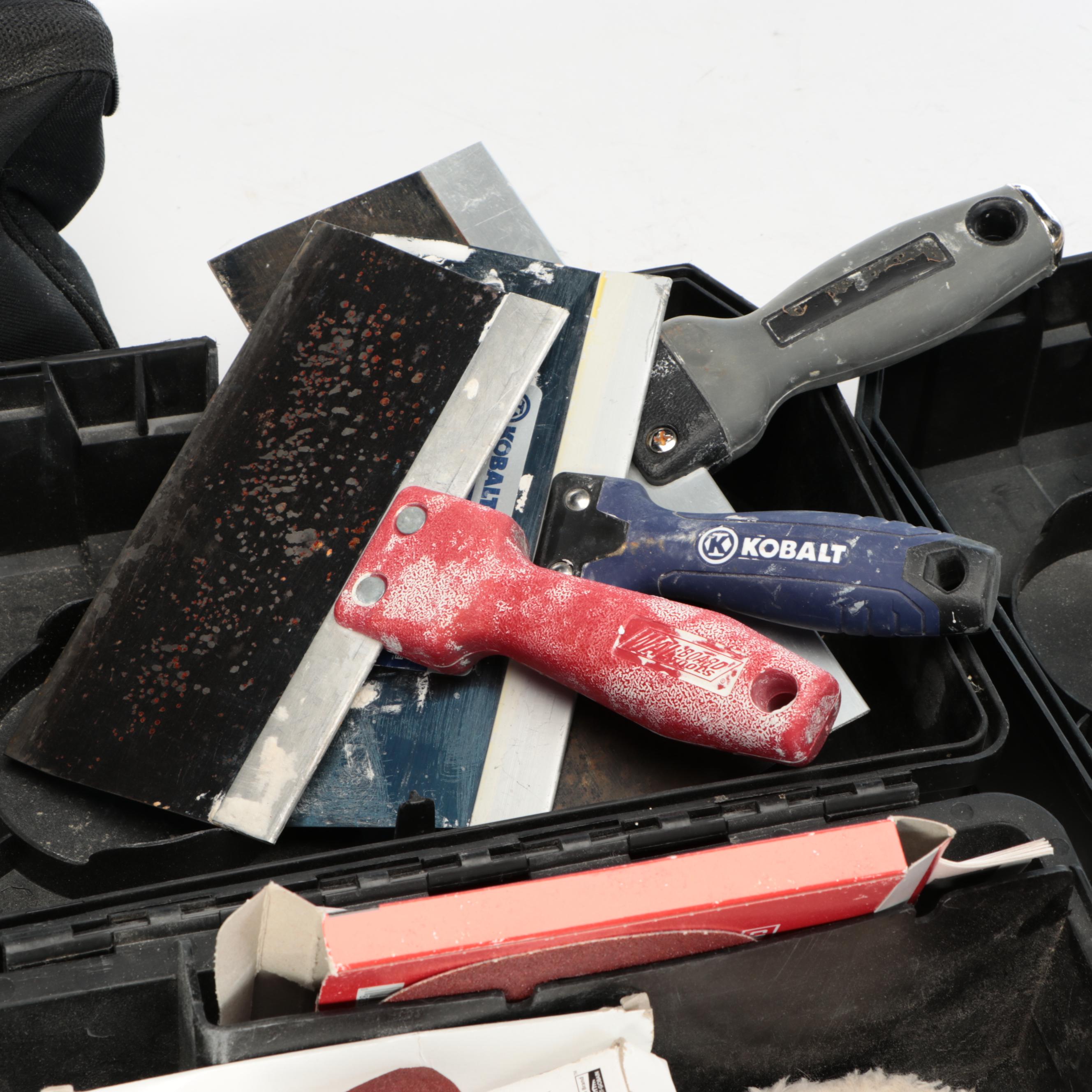 Black+Decker Cyclone Hand Sander with Other Tools and Accessories