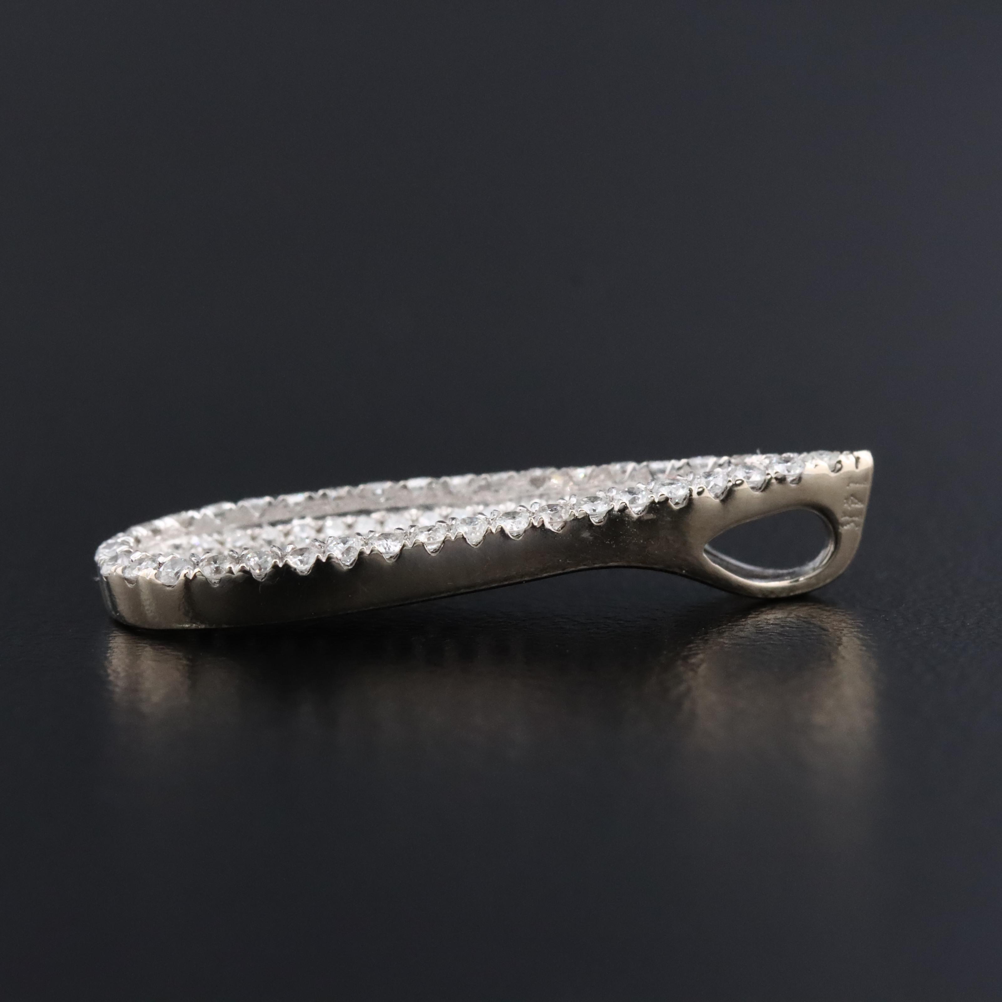 14K 0.68 CTW Diamond Pendant