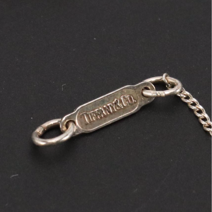 Tiffany & Co. Sterling Ribbon Bow Necklace