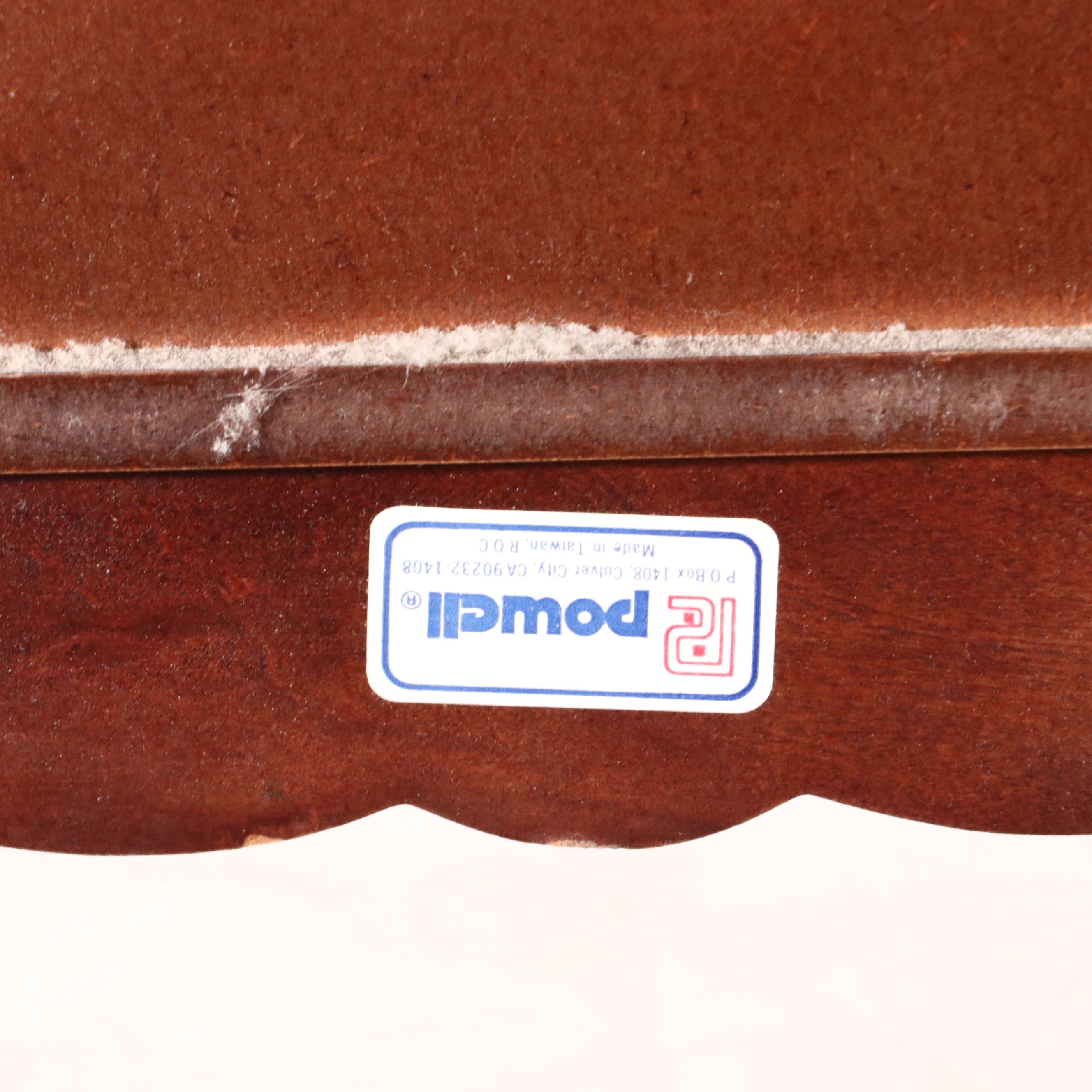 Powell Queen Anne Style Mahogany Jewelry Armoire