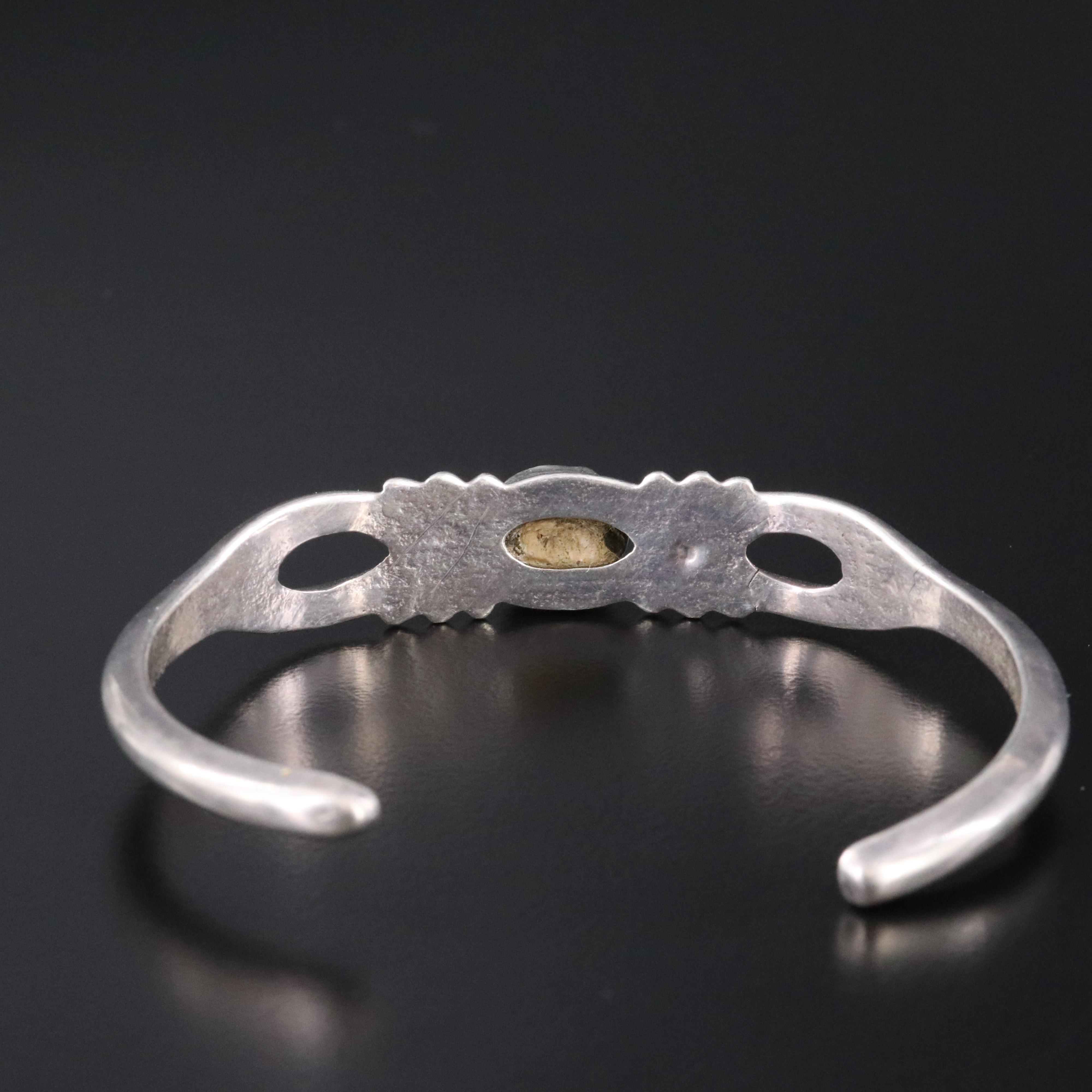 Sterling Turquoise Cuff