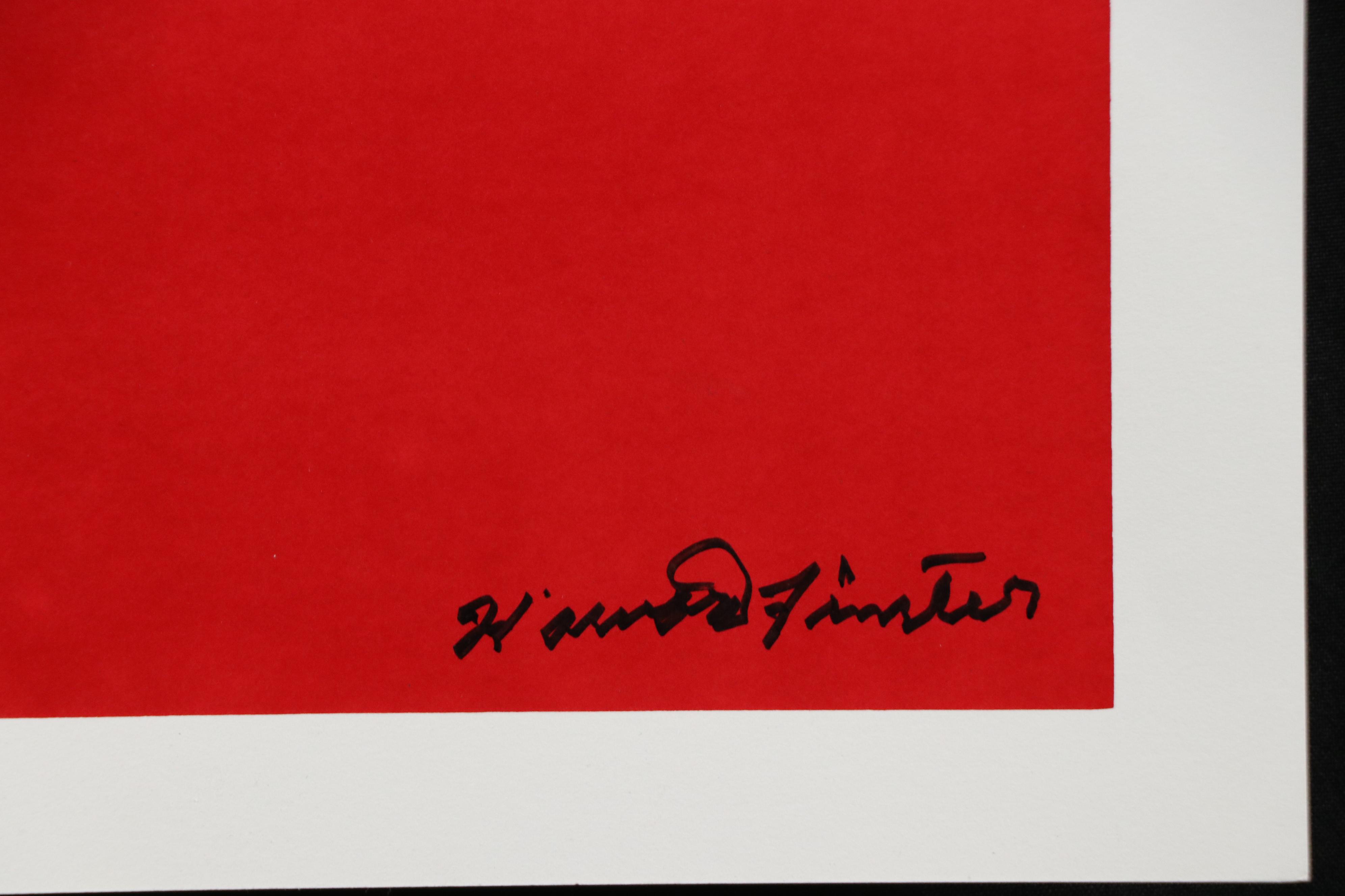 Howard Finster Serigraph "Angel Baby with Coca Cola," 1996