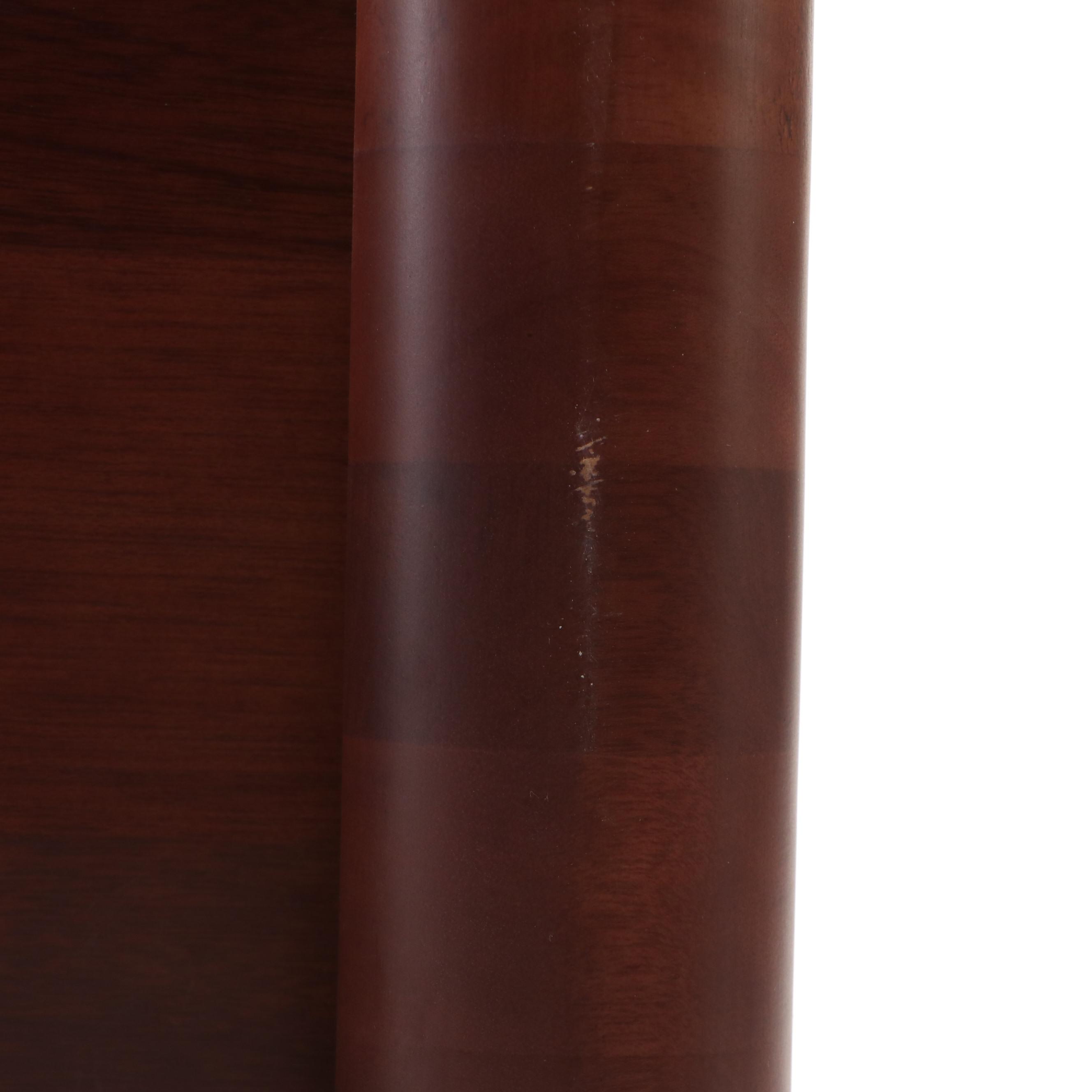 Patrick O'Rear Carved Wood Open Mouth Pintail Duck Decoy with Stand, 1982