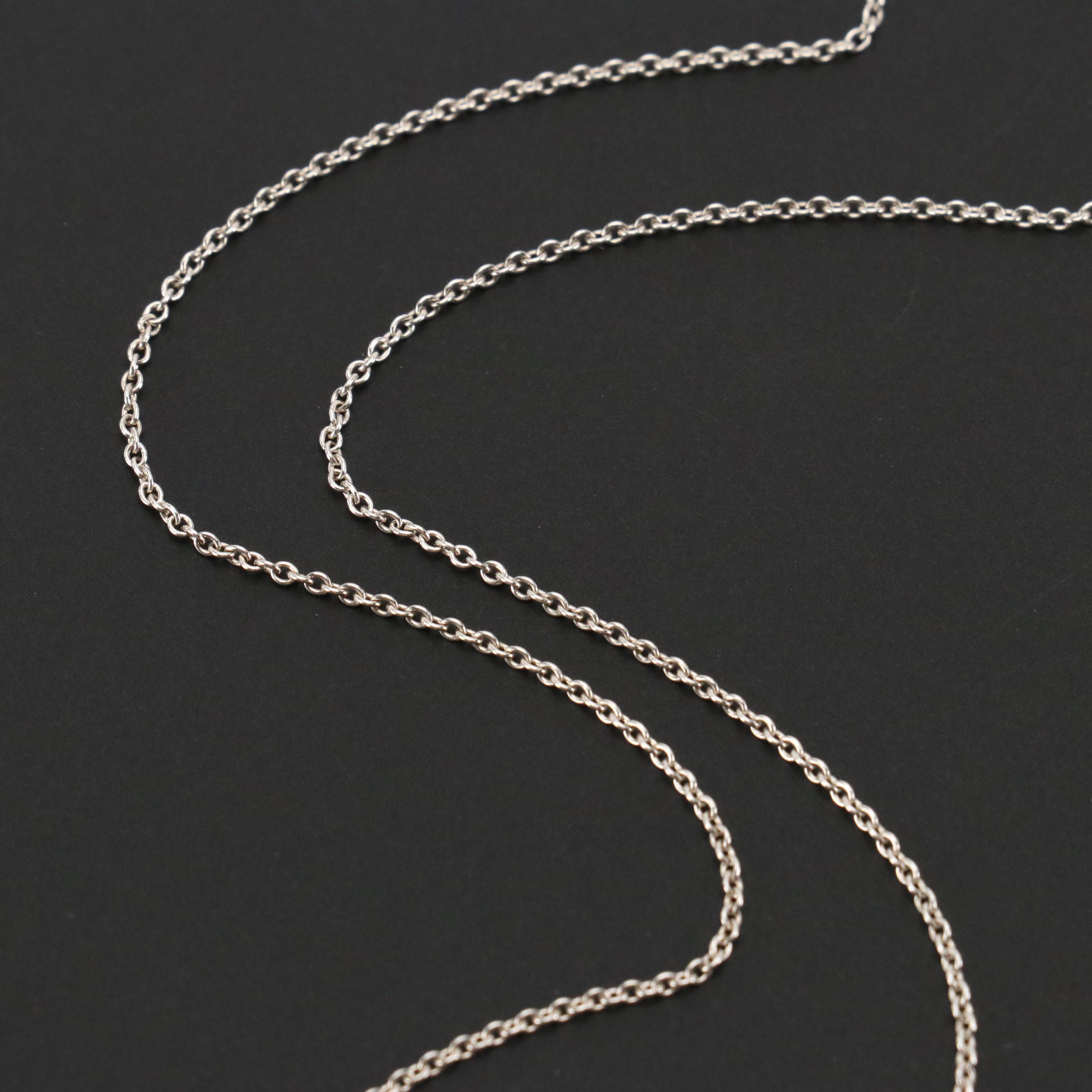 Elsa Peretti for Tiffany & Co. Sterling Eternal Circle Pendant Necklace