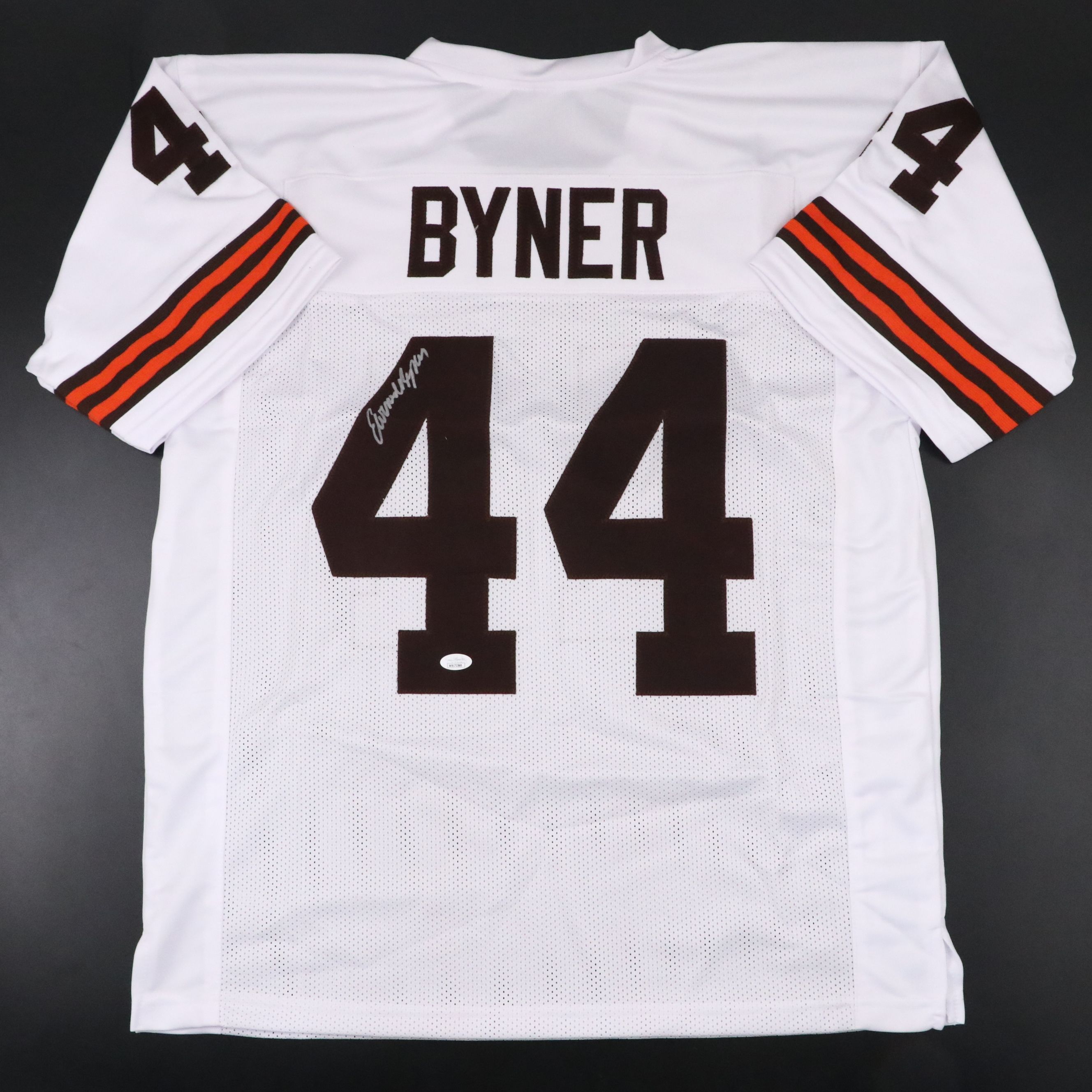 Earnest Byner Signed Cleveland Browns Football Jersey, JSA