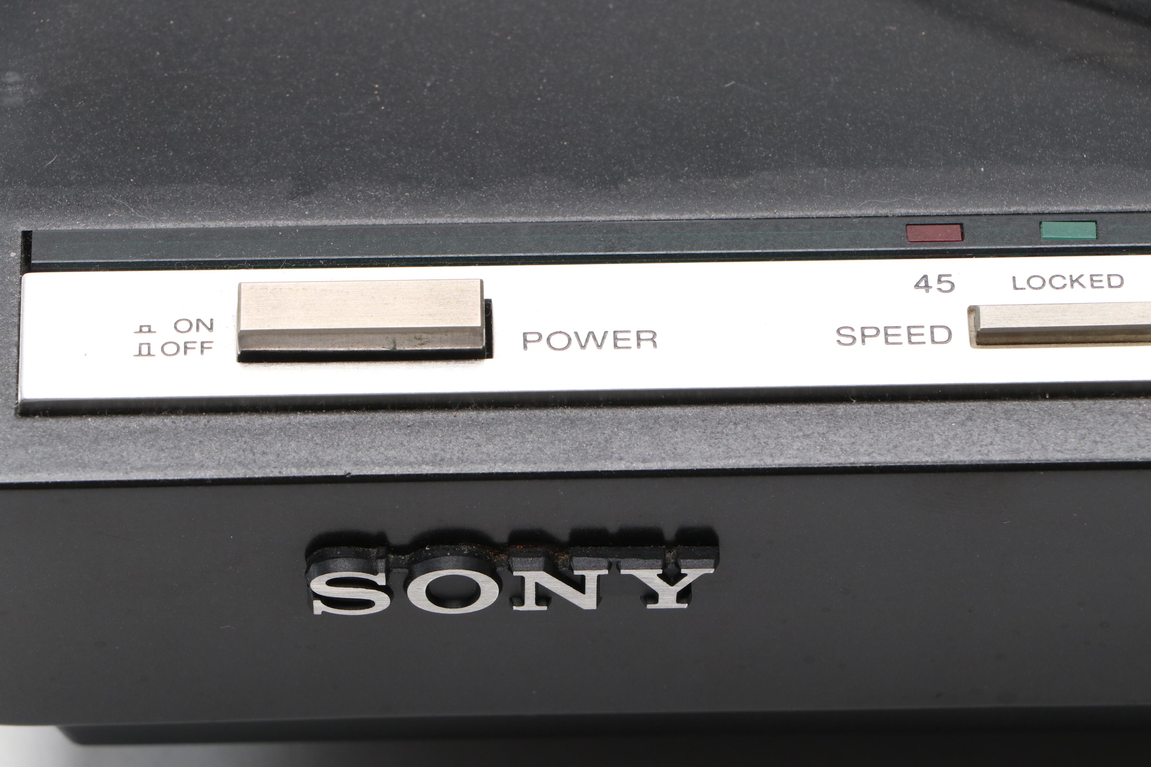 Sony PS-X55 Stereo Turntable System, 1980s