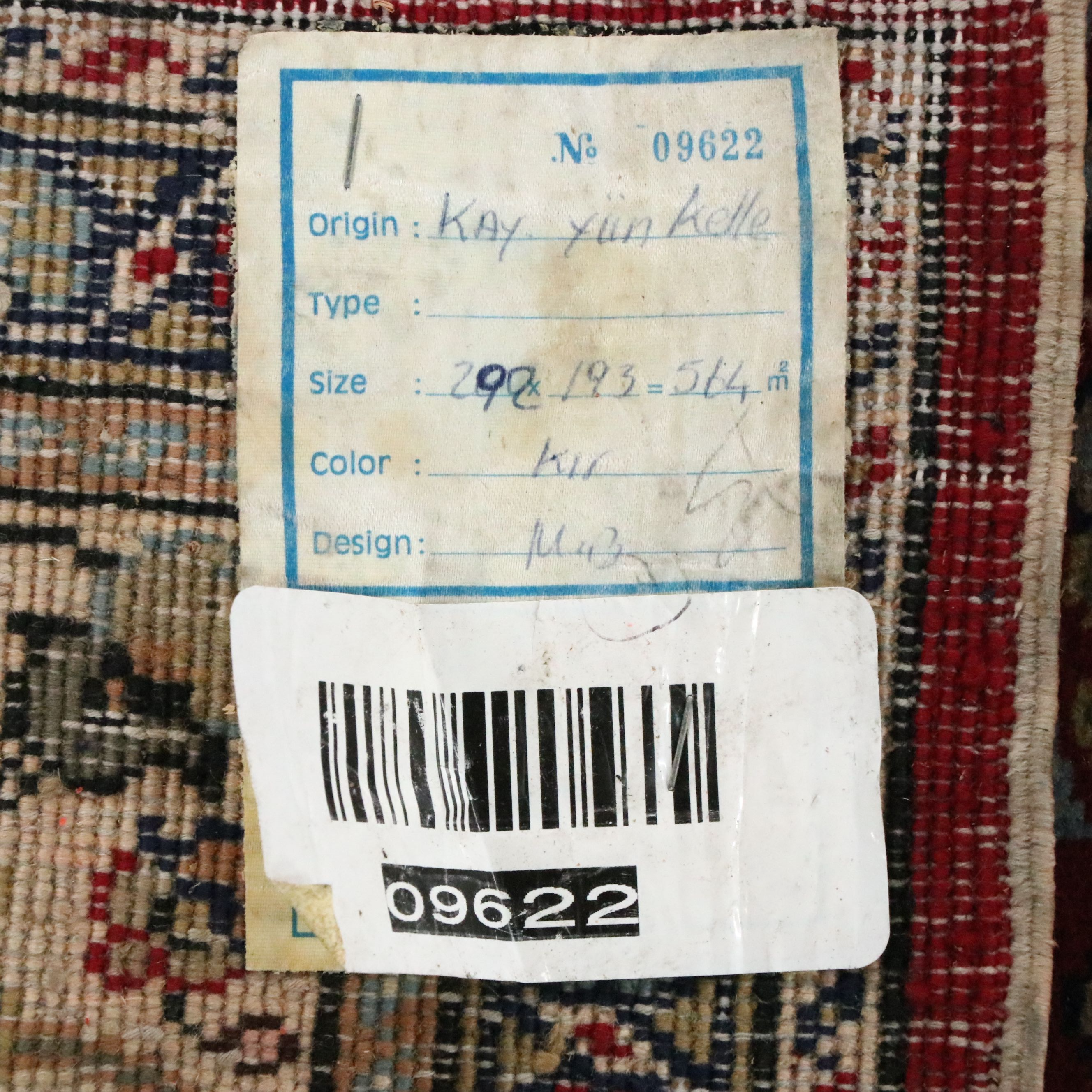 6'4 x 10'5 Hand-Knotted Turkish Area Rug