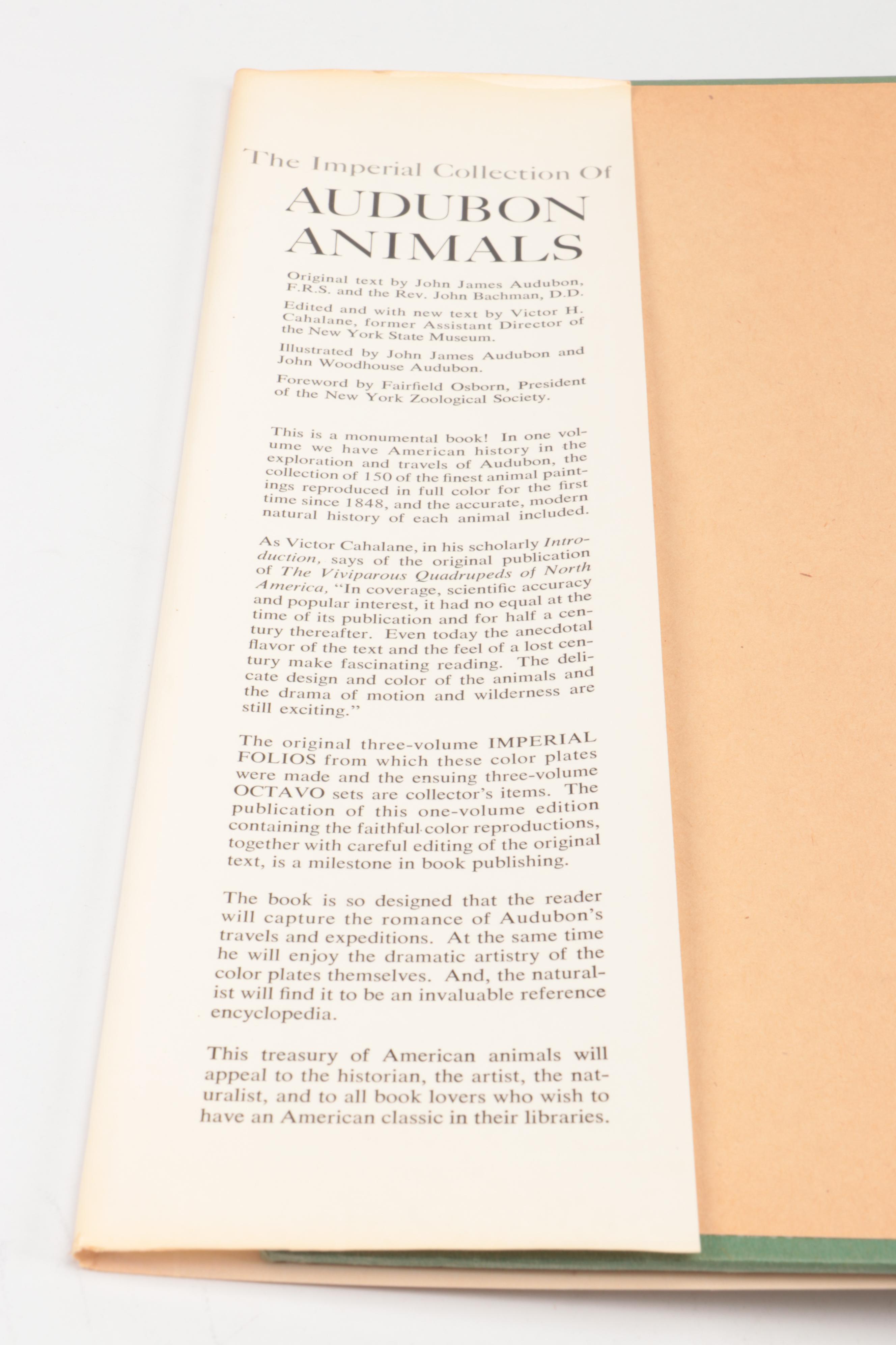 "The Imperial Collection of Audubon Animals" with "Our Amazing Birds"