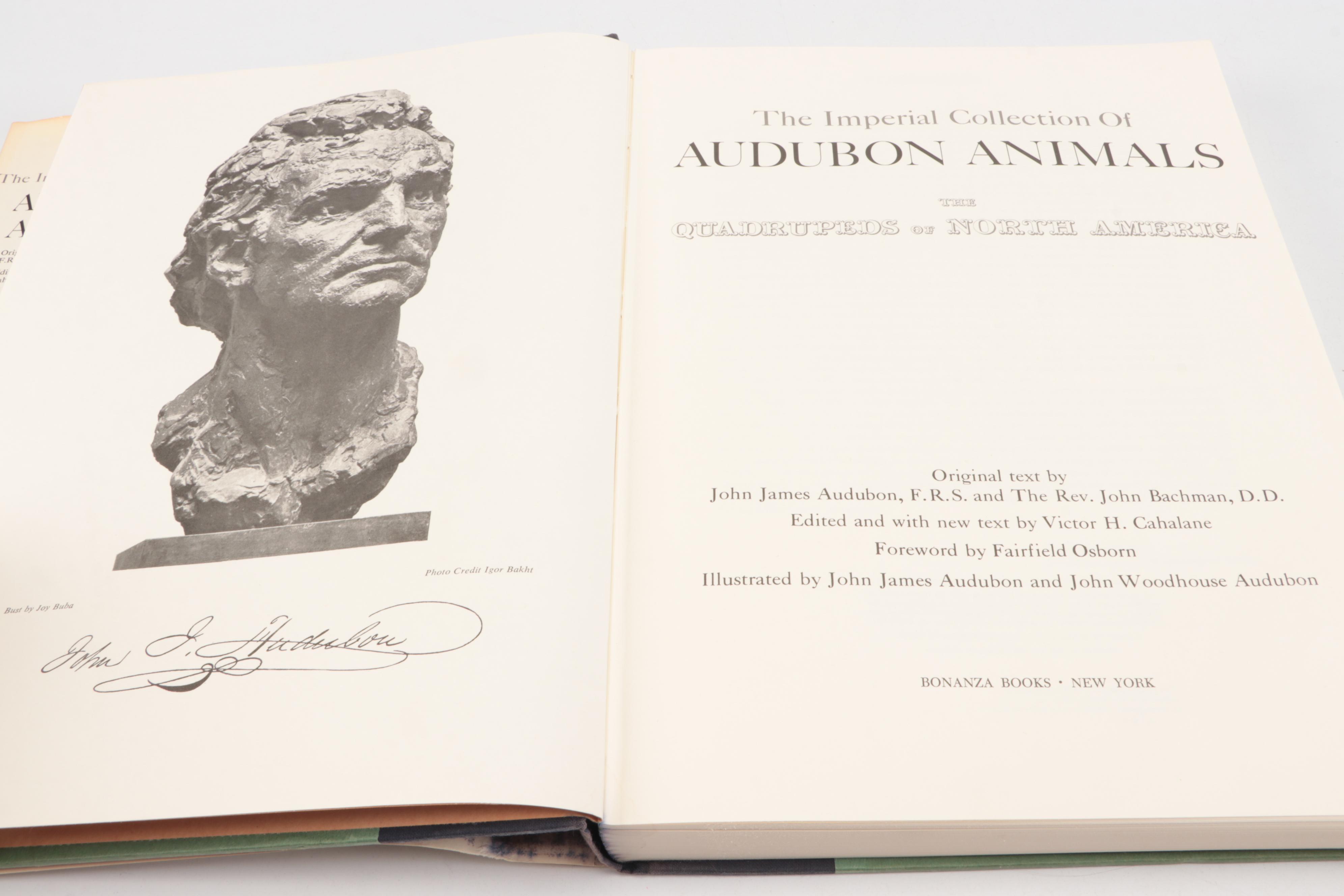 "The Imperial Collection of Audubon Animals" with "Our Amazing Birds"
