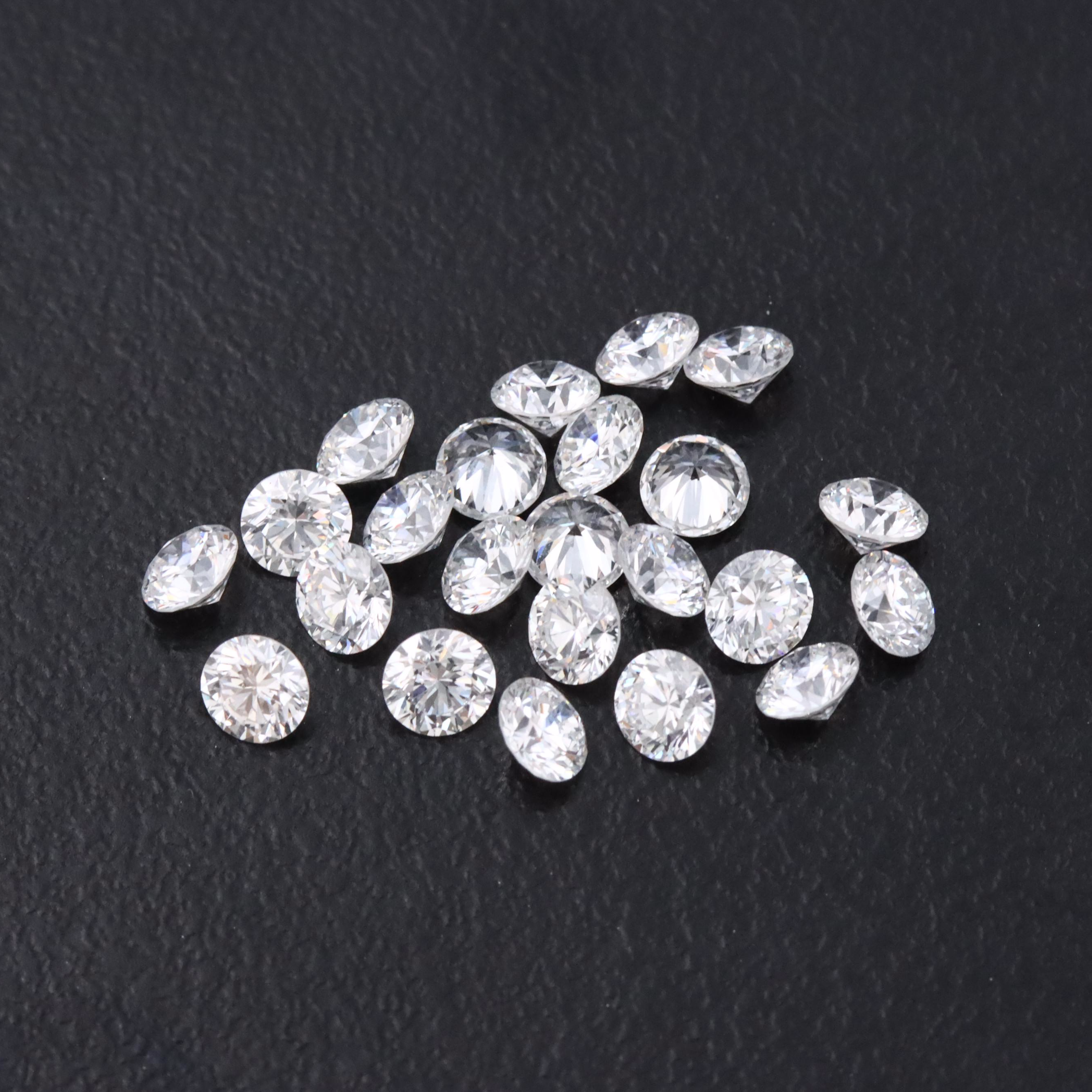 Loose 2.40 CTW Lab Grown Diamond Lot