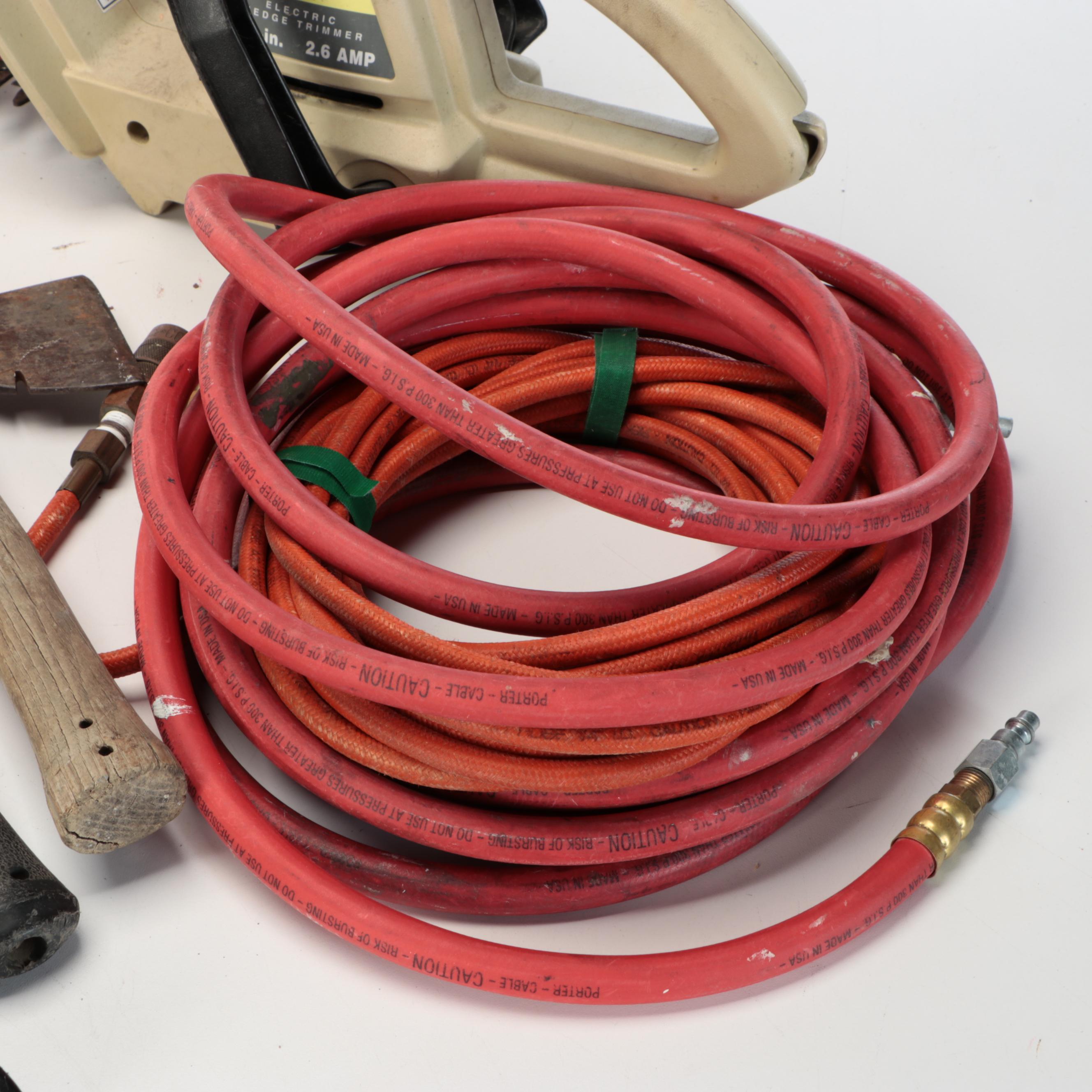 Ryobi HT816r Electric Hedge Trimmer with Hand Garden Tools and More