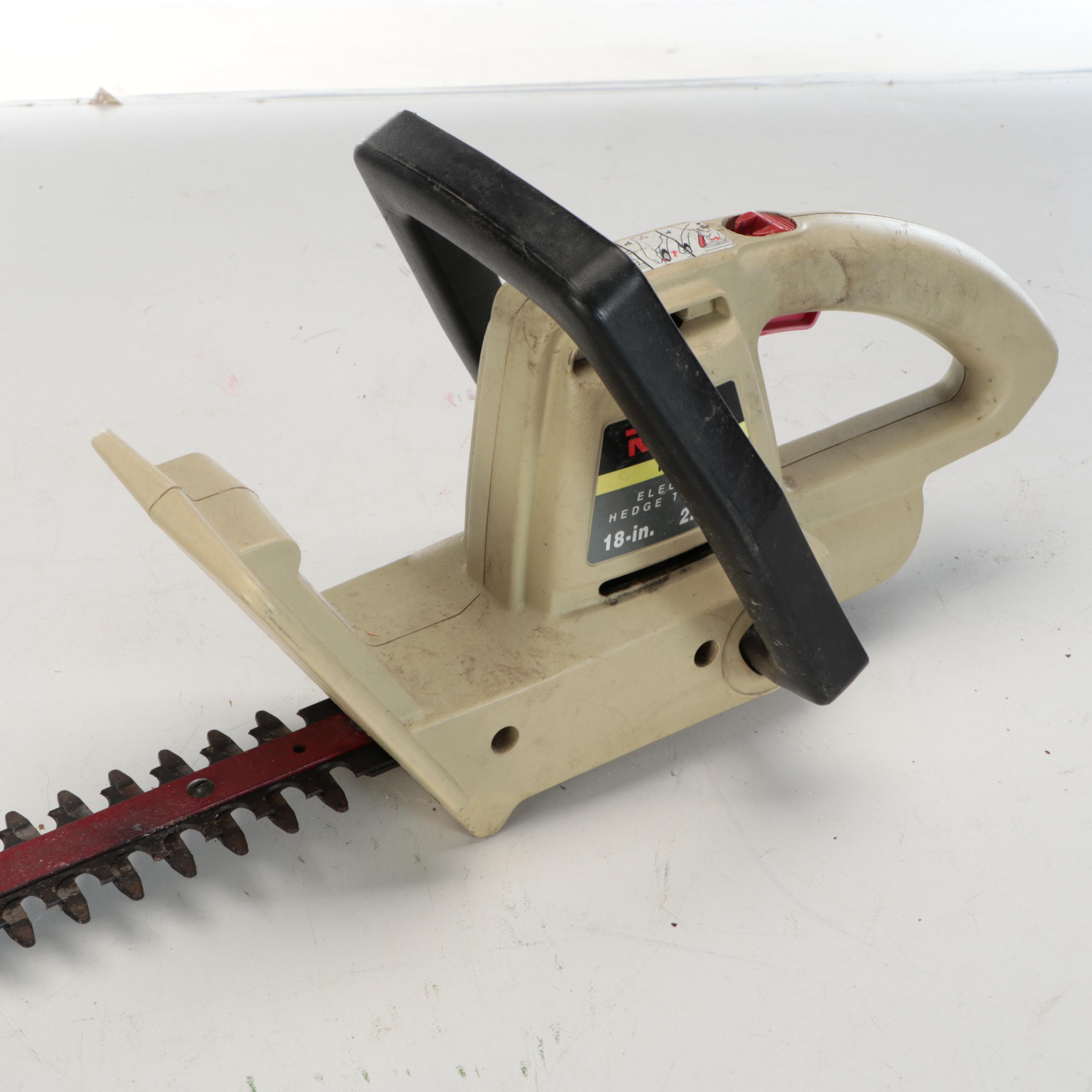 Ryobi HT816r Electric Hedge Trimmer with Hand Garden Tools and More