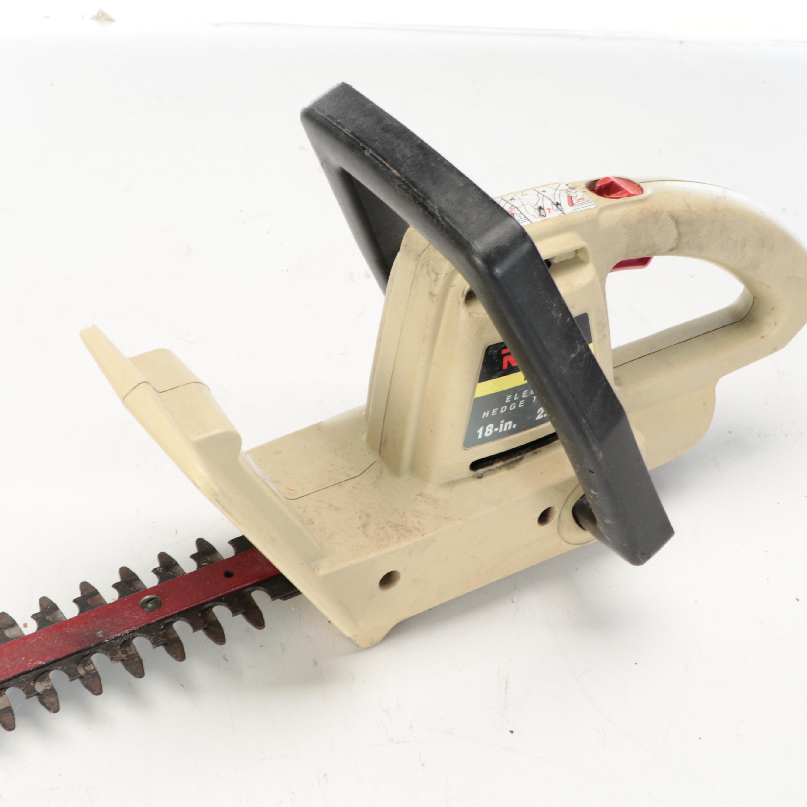 Ryobi HT816r Electric Hedge Trimmer with Hand Garden Tools and More