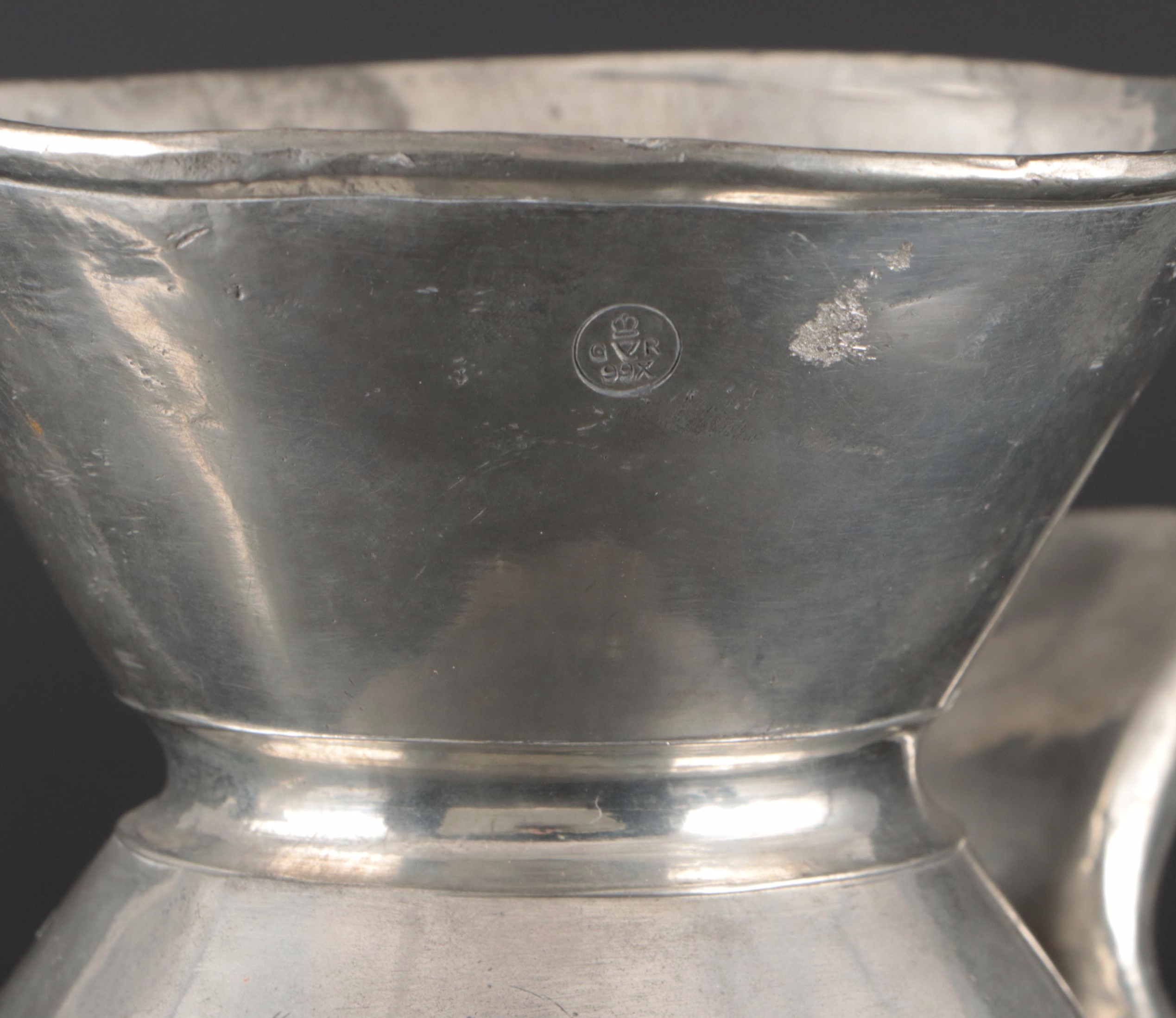 Joseph Austin & Sons Irish Pewter with Other Haystack Measures and Plates