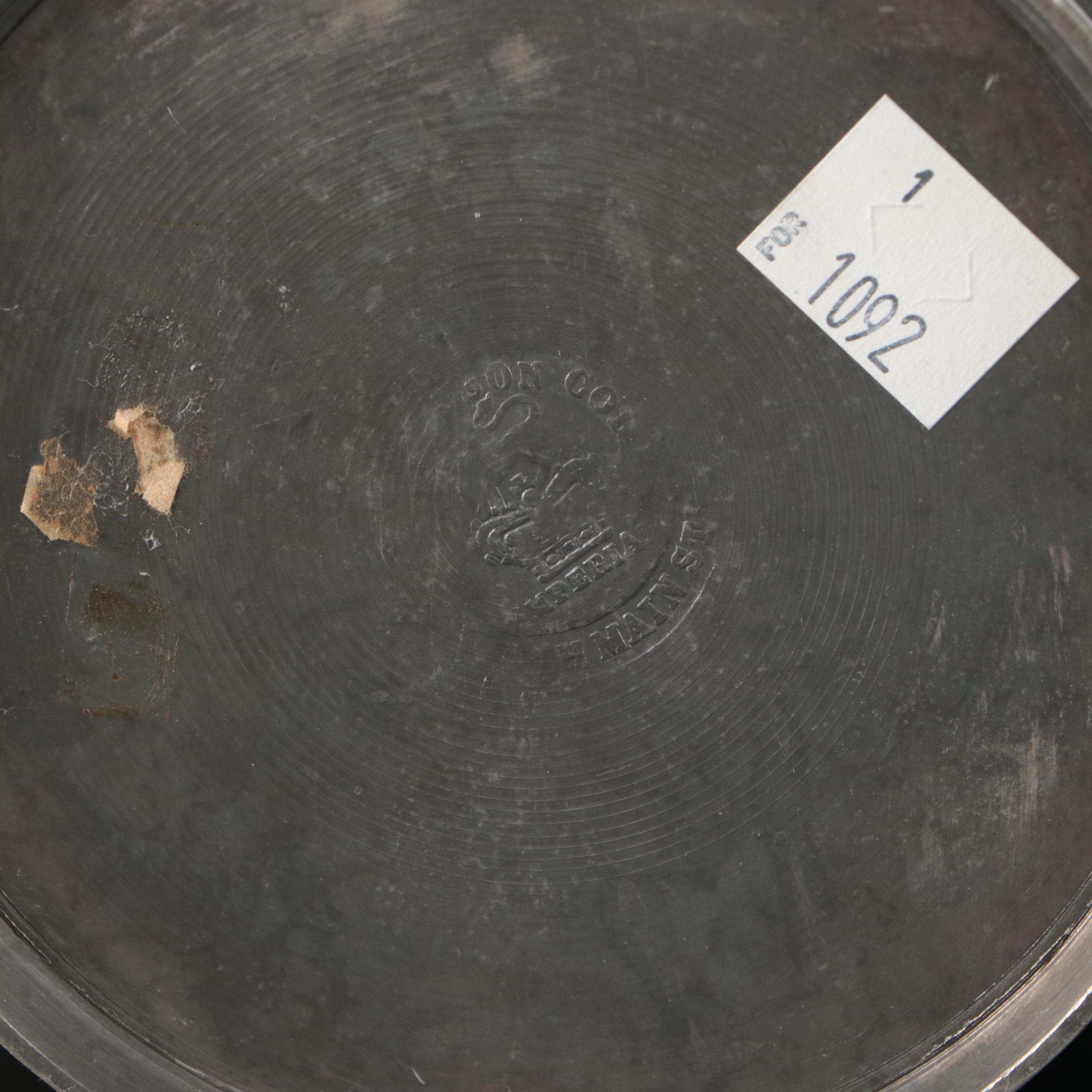 Joseph Austin & Sons Irish Pewter with Other Haystack Measures and Plates