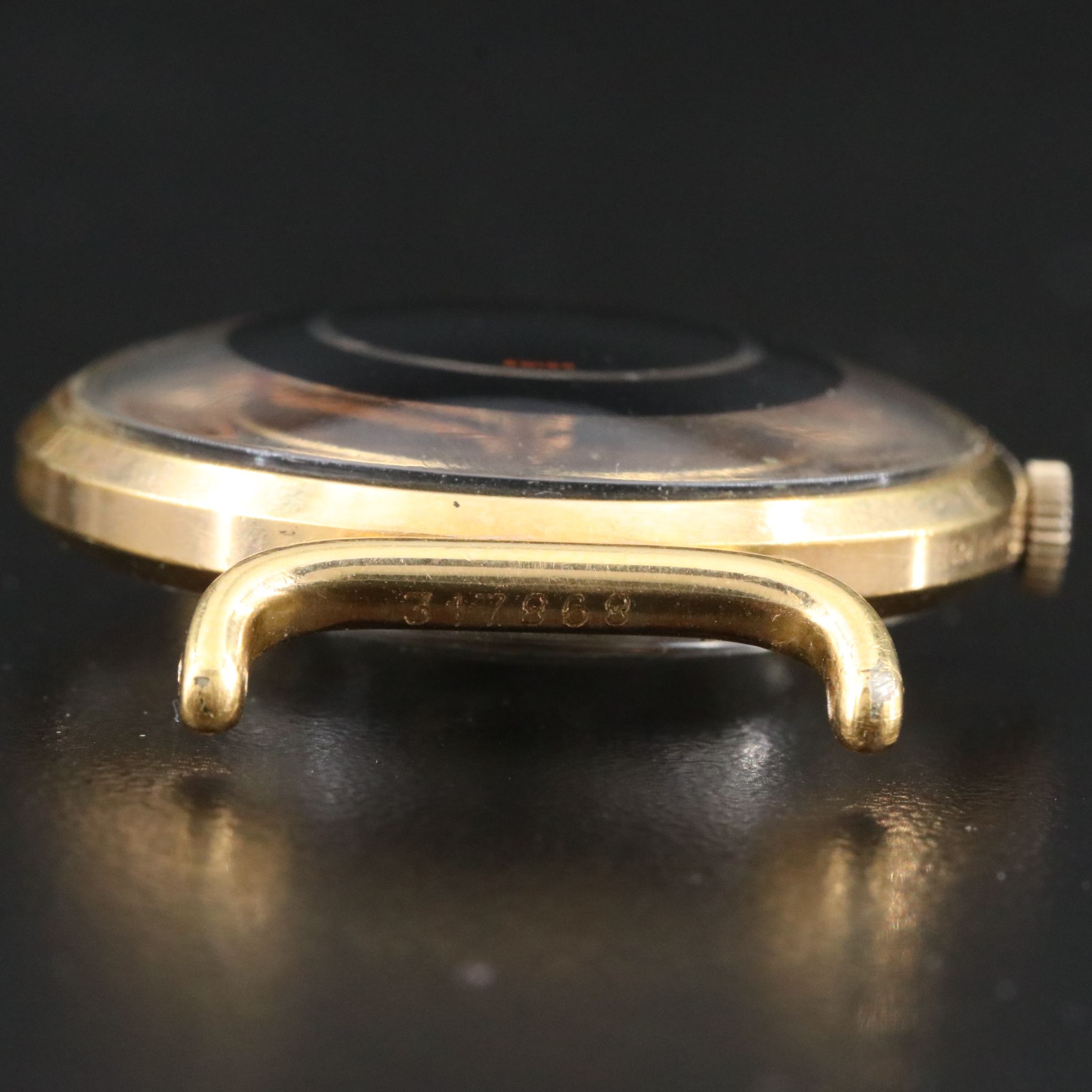 Juvenia Swiss Skeleton Case Watch