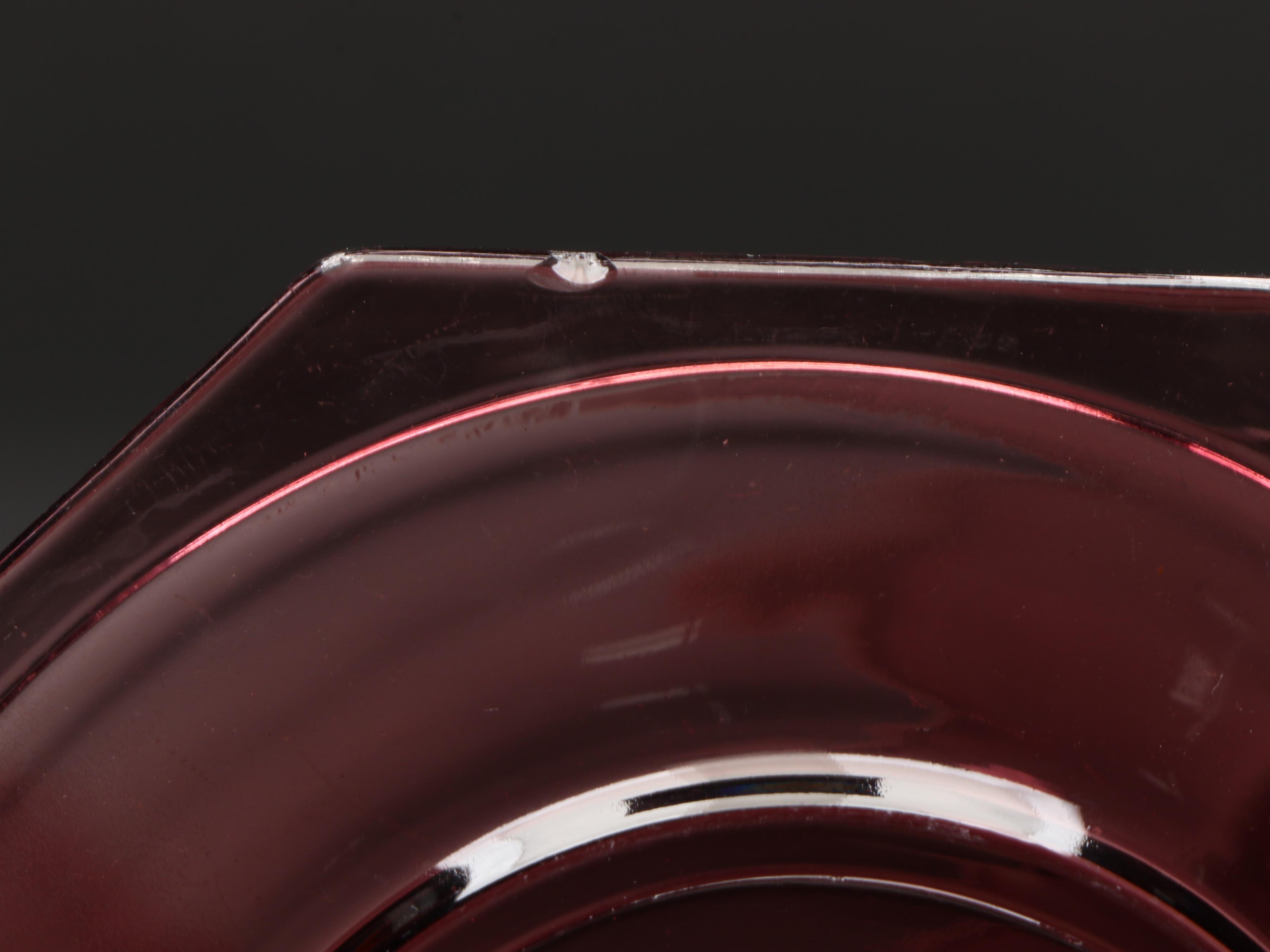 Vintage Hazel-Atlas "Moroccan Amethyst" Glass Dinnerware