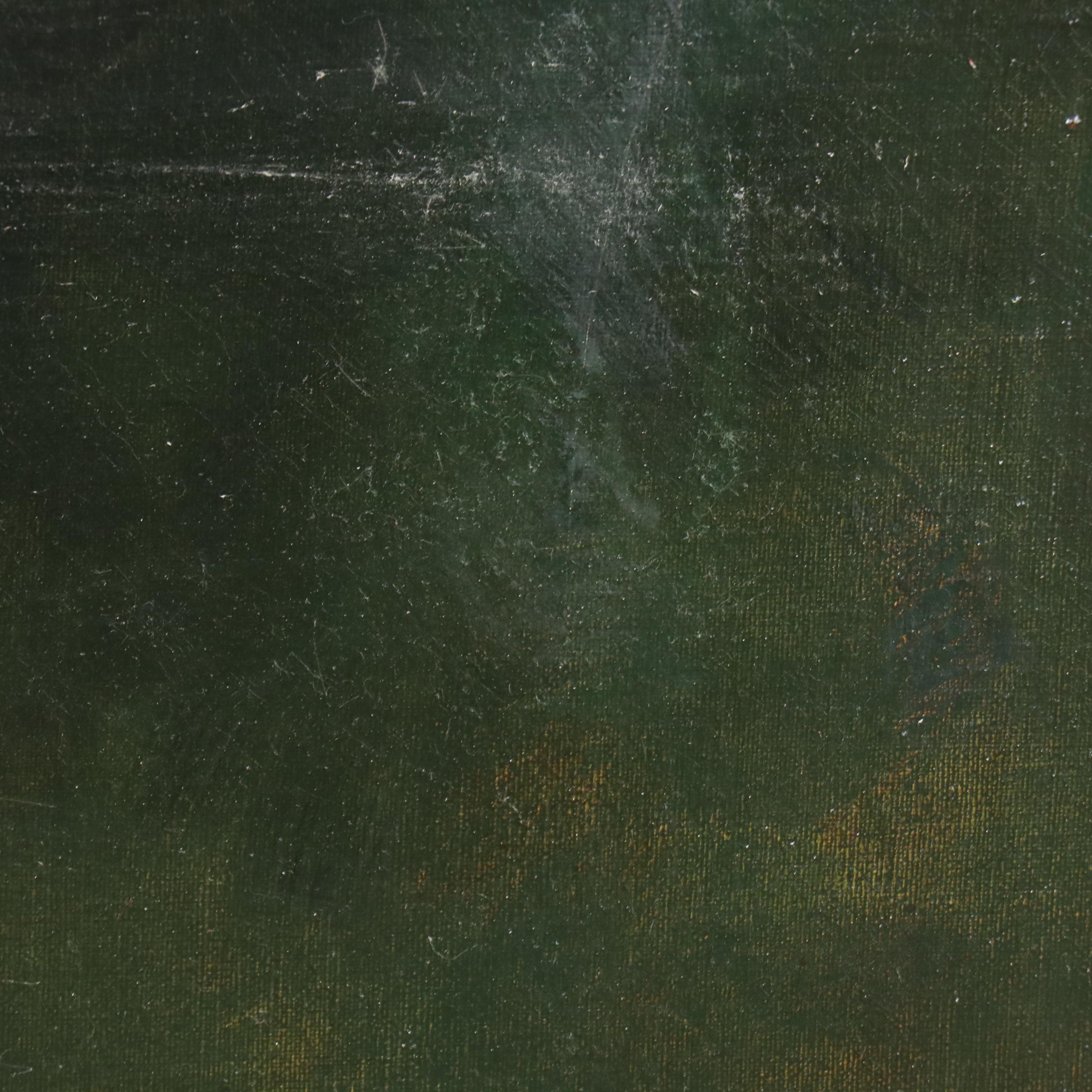 Oil Portrait of Young Woman, Circa 1920