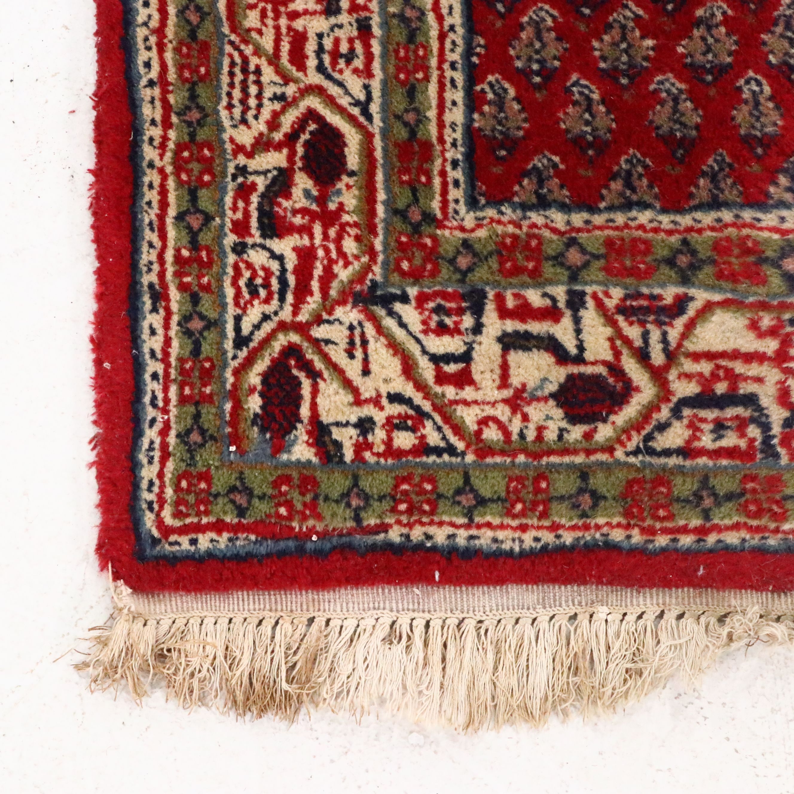 2'11 x 5'6 Hand-Knotted Persian Seraband Accent Rug