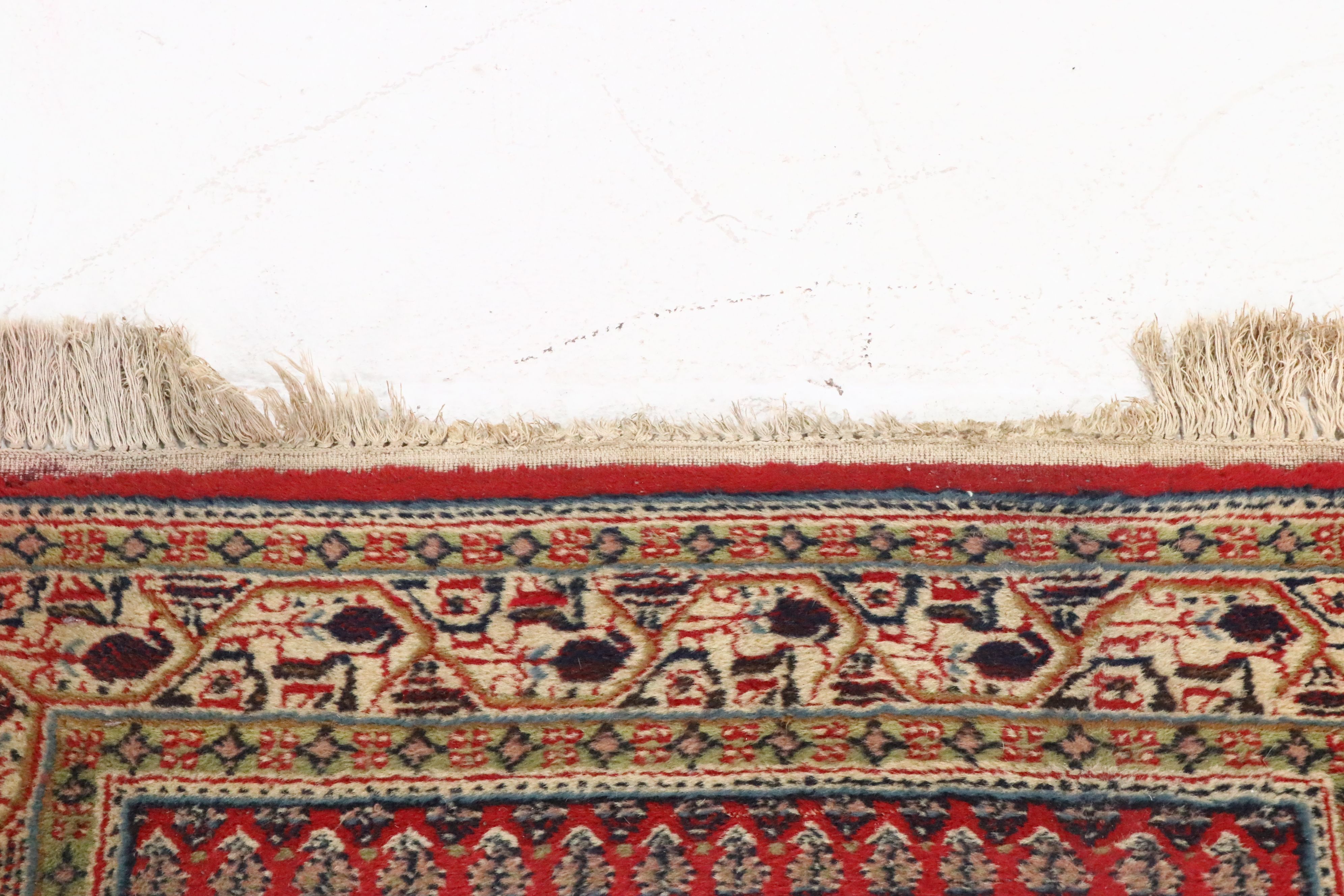 2'11 x 5'6 Hand-Knotted Persian Seraband Accent Rug