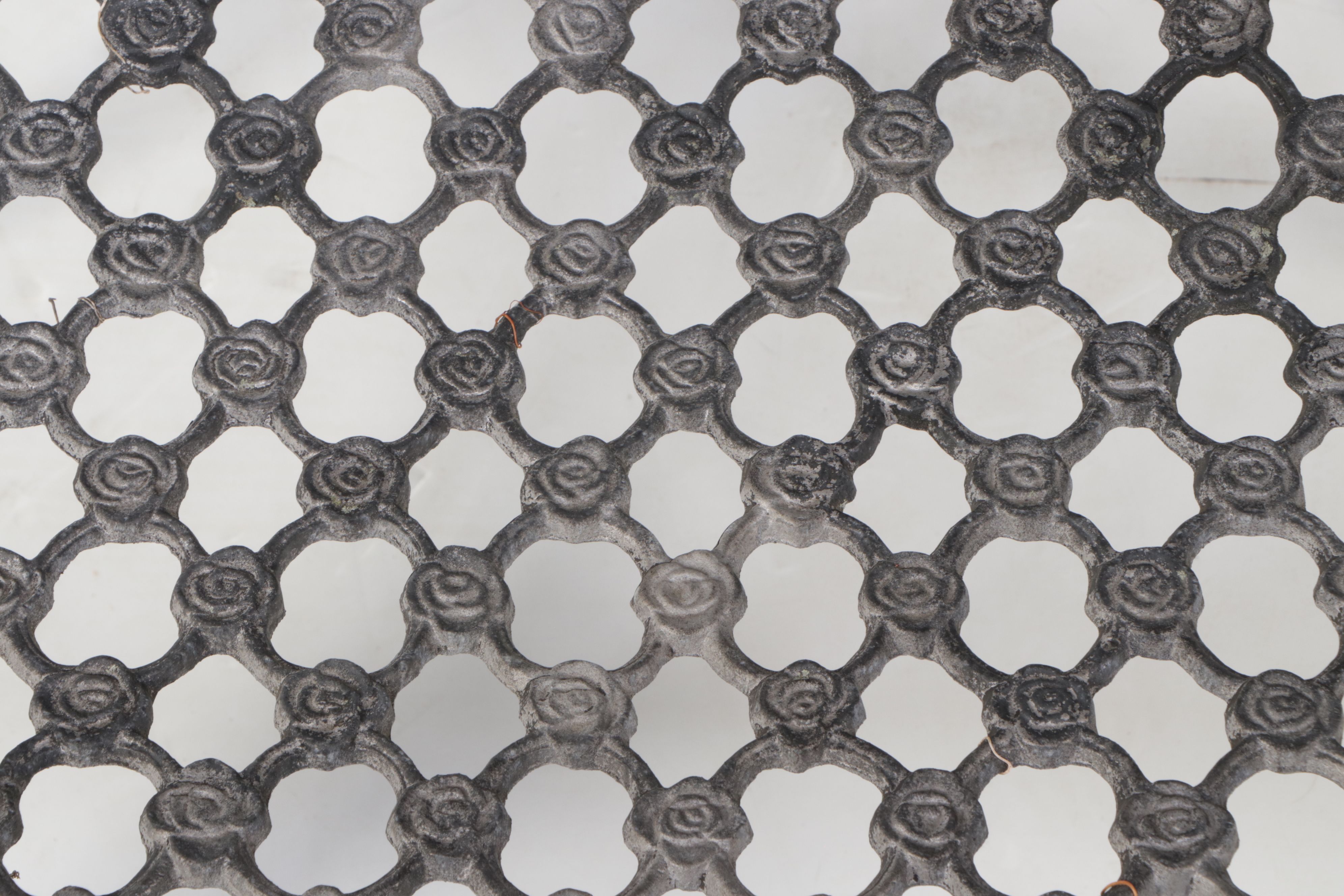 Cast Metal Rose Garden Bench