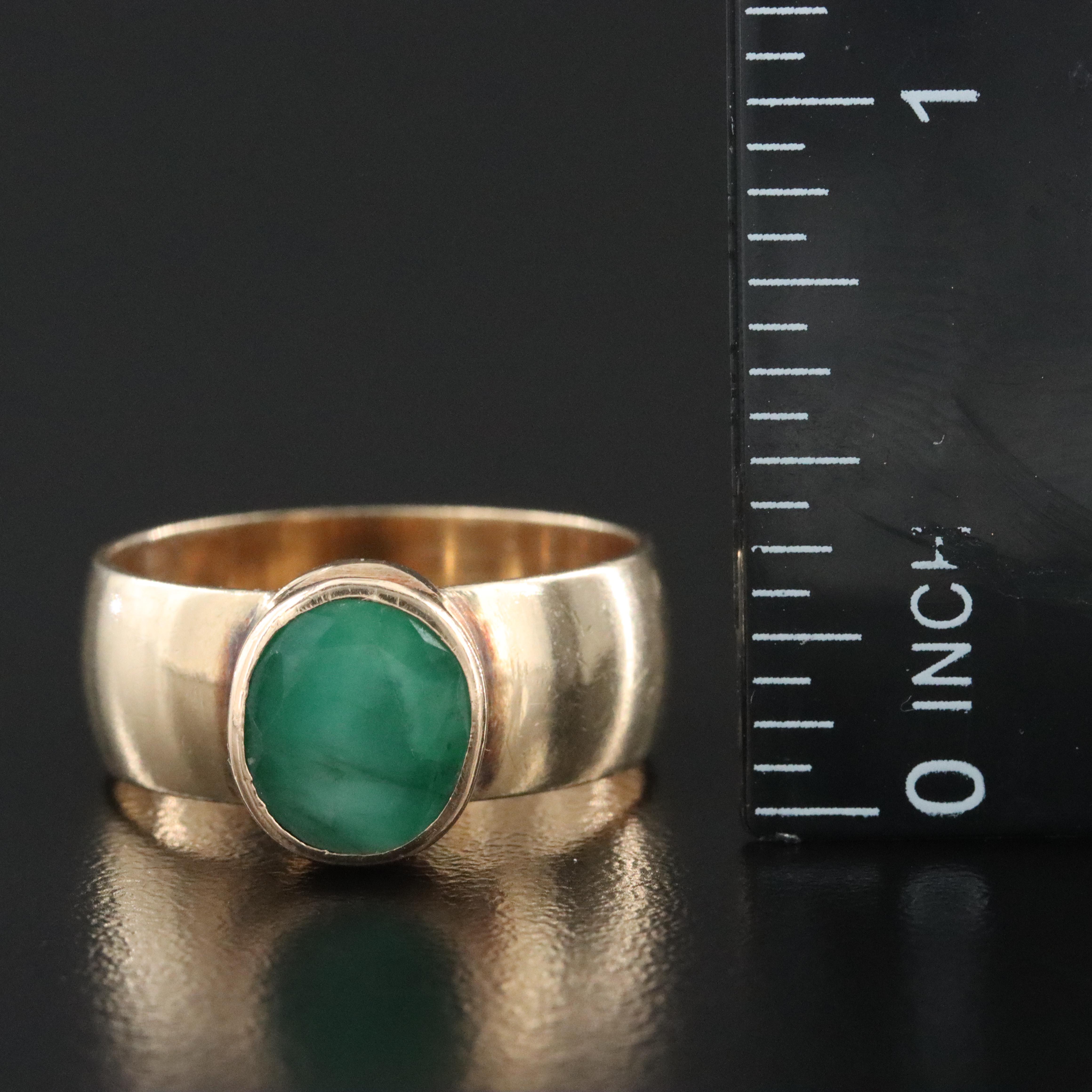 14K 2.00 CT Emerald Ring