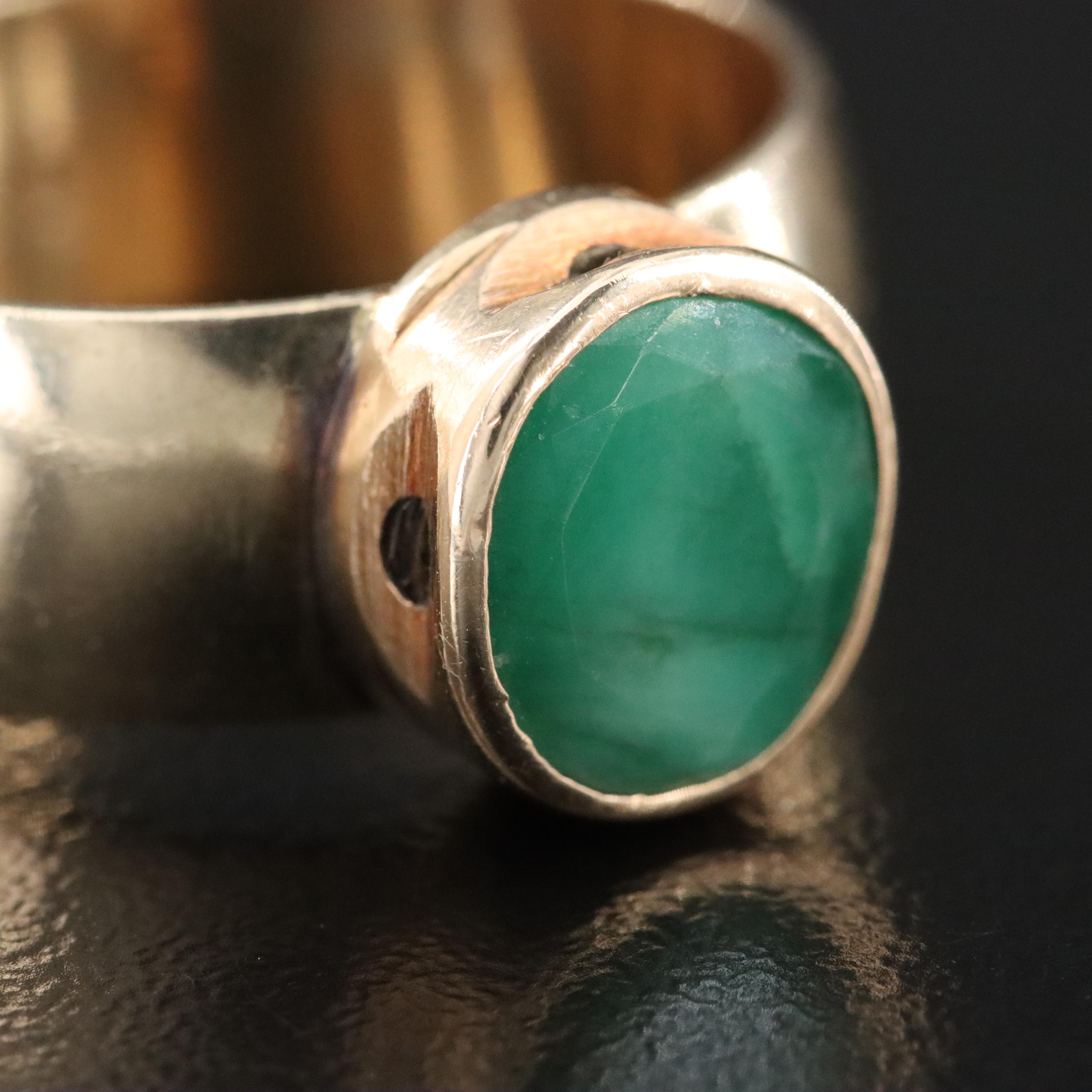 14K 2.00 CT Emerald Ring