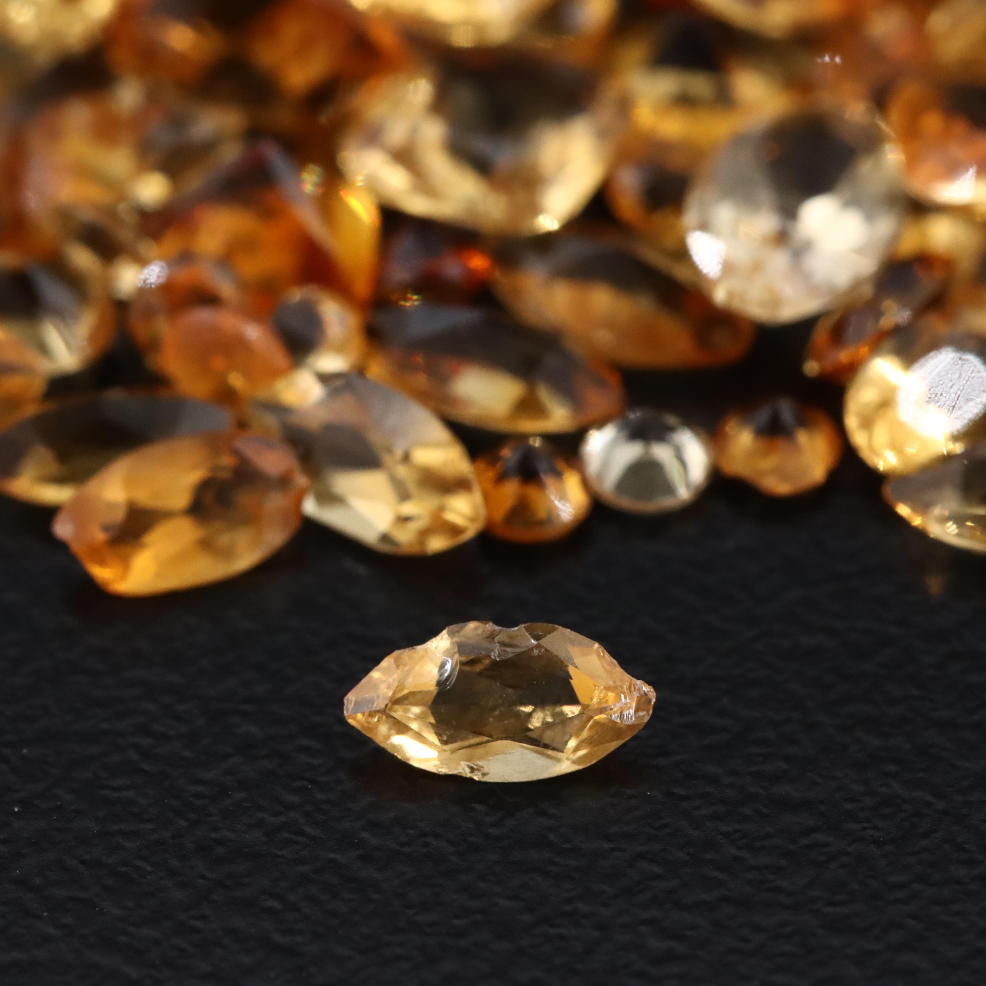 Loose 22.50 CTW Citrines