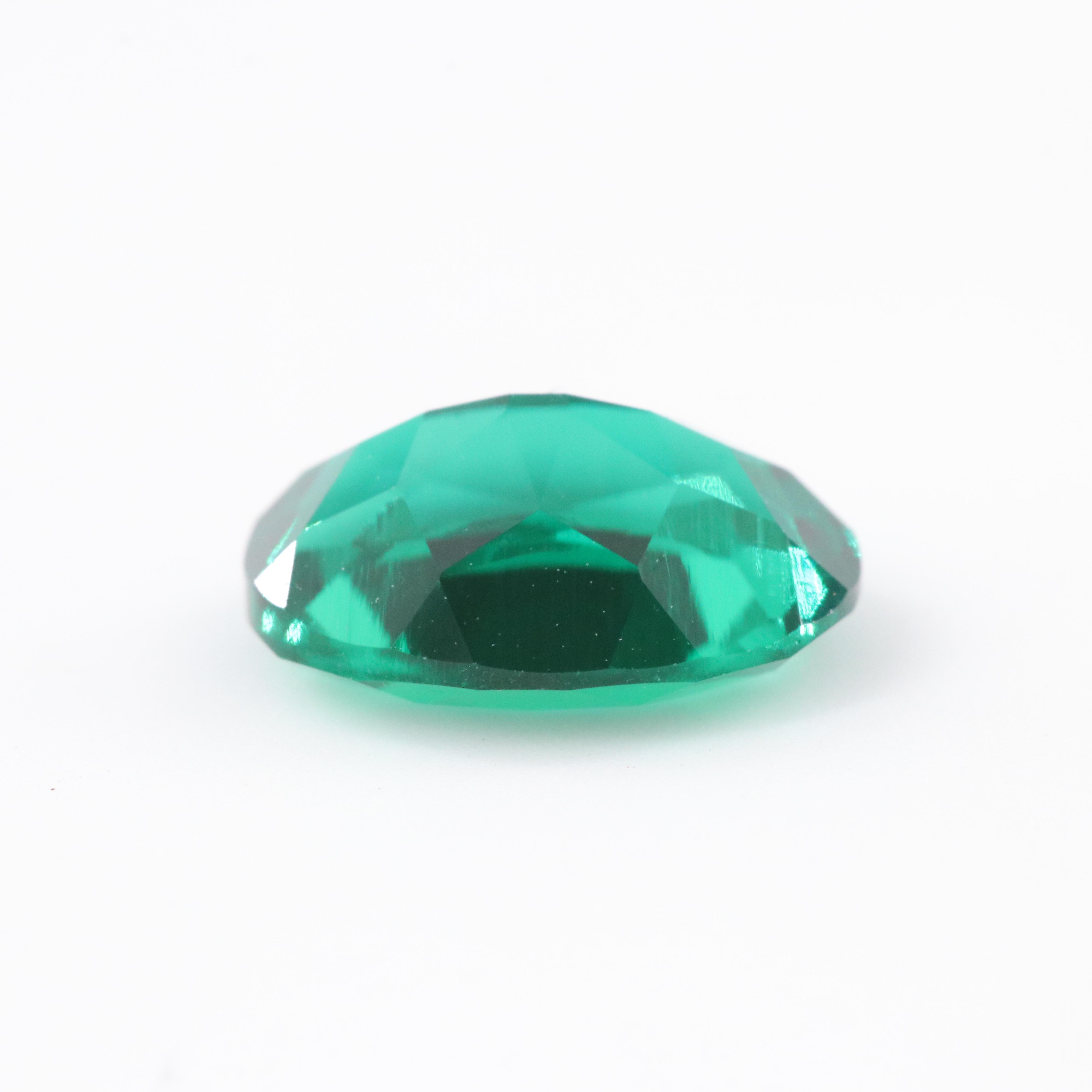 Loose 1.58 CT Lab Grown Emerald