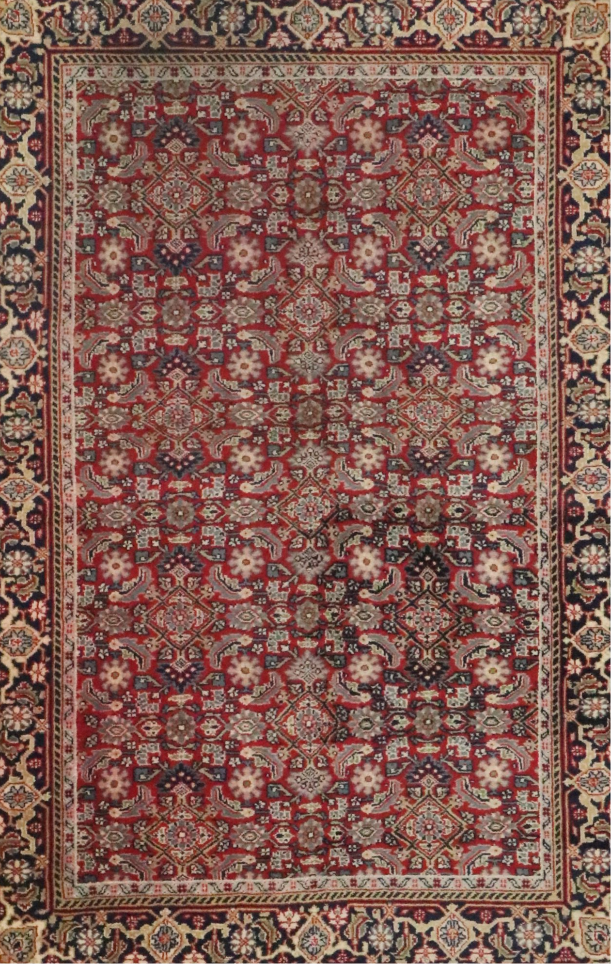 4' x 6'8 Hand-Knotted Persian Veramin Area Rug