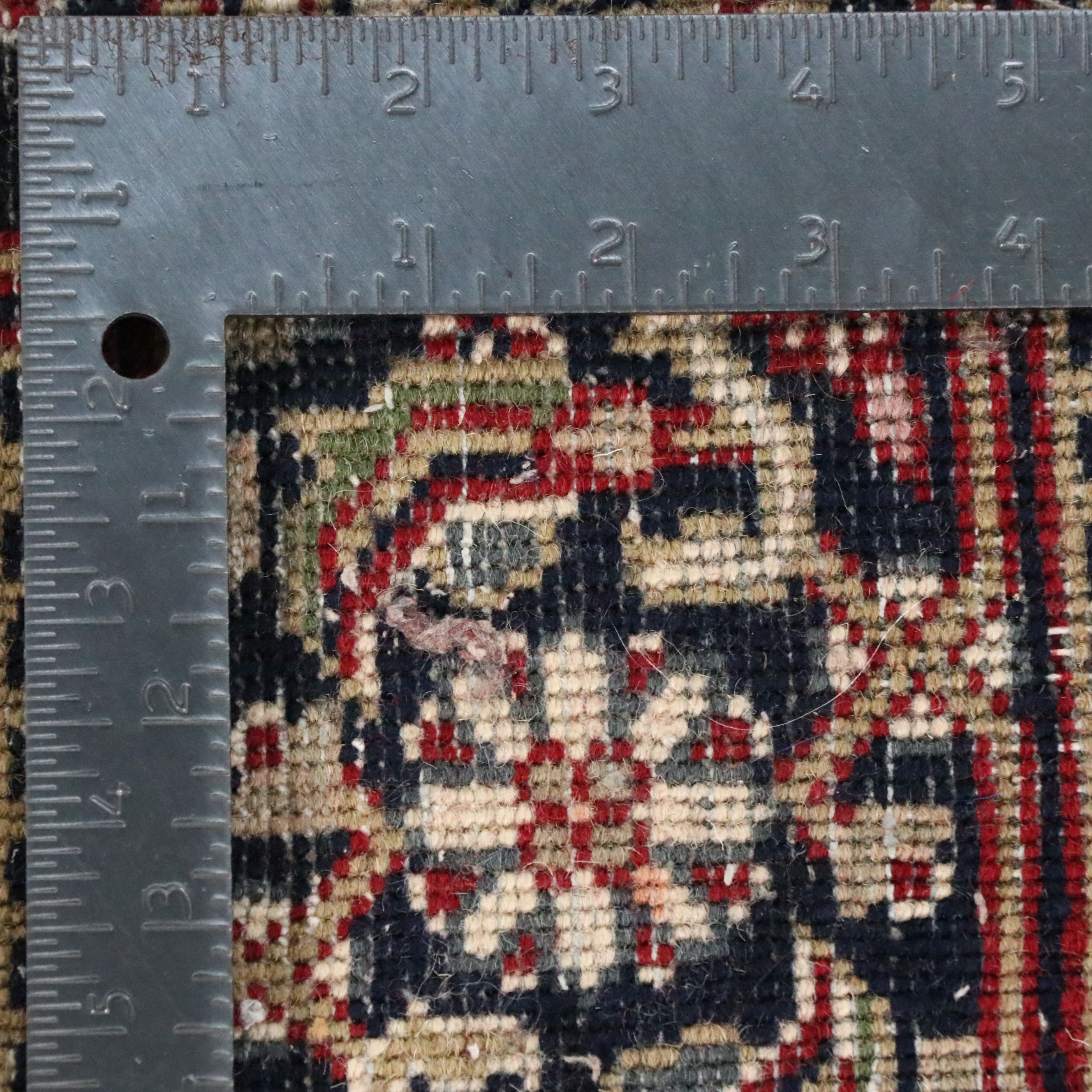 4' x 6'8 Hand-Knotted Persian Veramin Area Rug