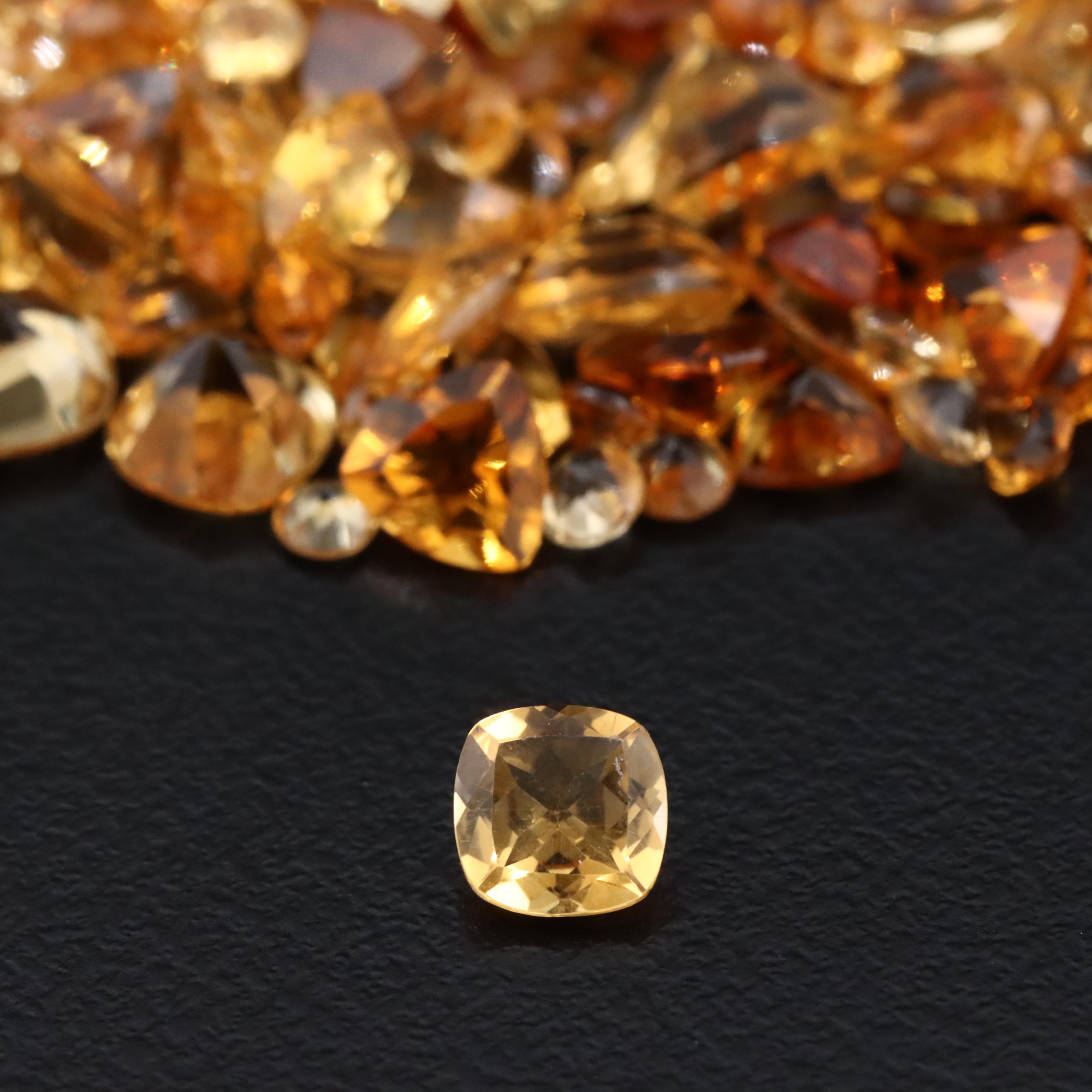 Loose 30.41 CTW Citrines