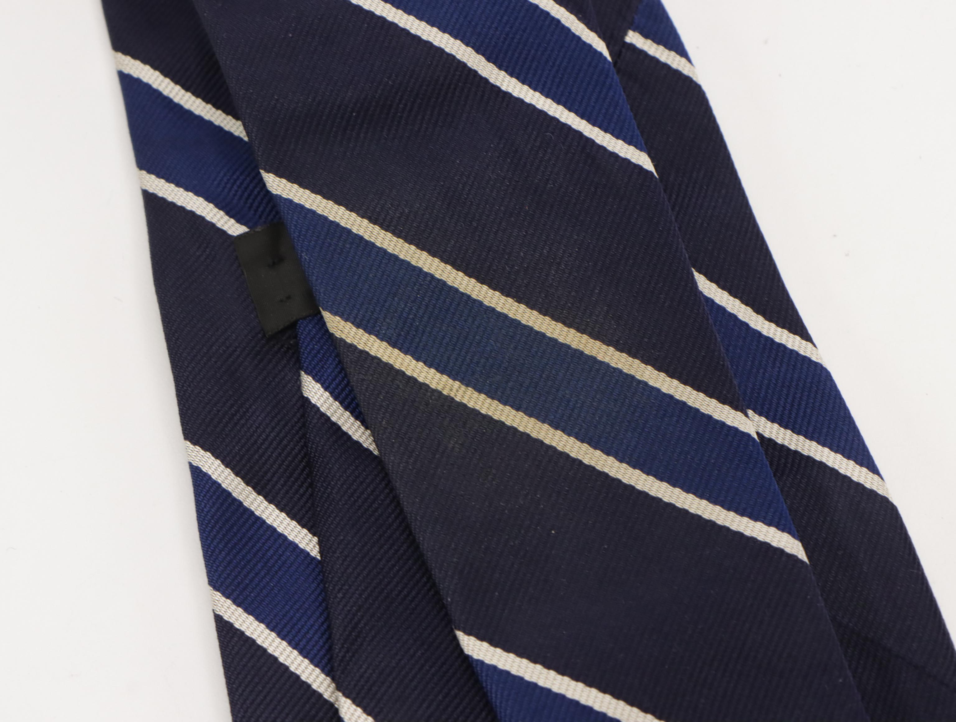 Vintage Patterned Silk and Wool Neckties Featuring Brooks Brothers