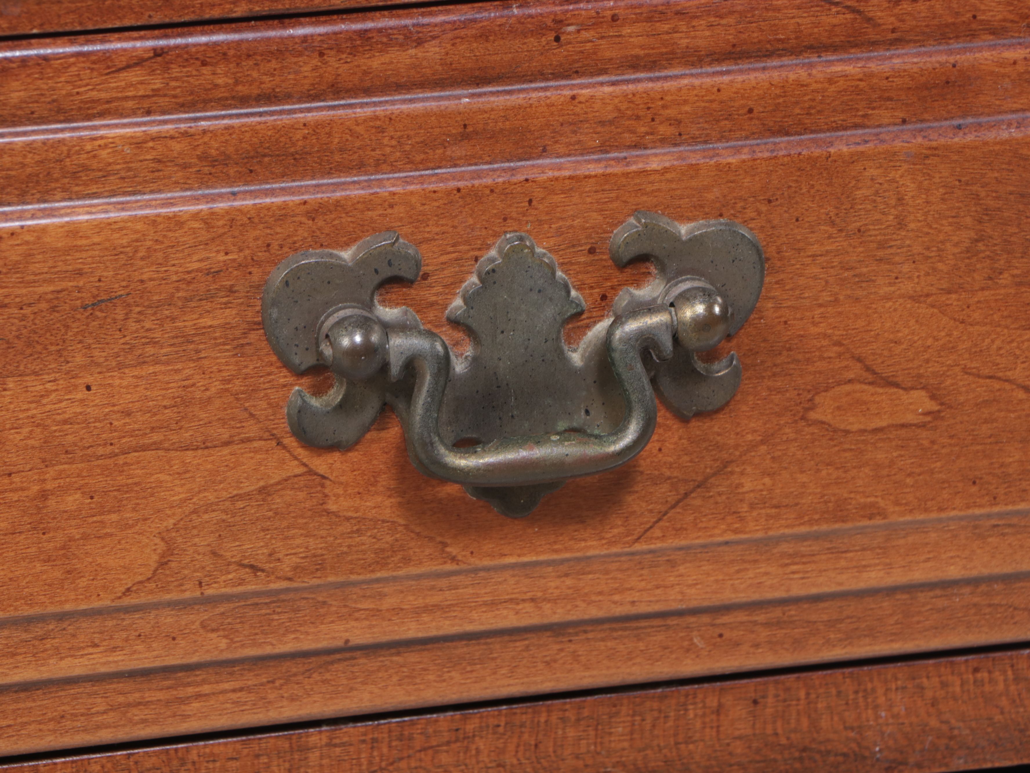 Davis Cabinet Co. Chippendale Style Cherry Nightstand