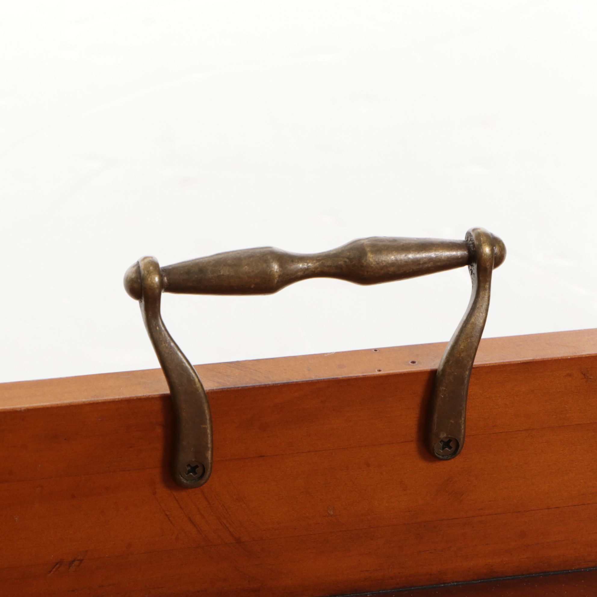 Edwardian Style Marquetry Inlaid Tray