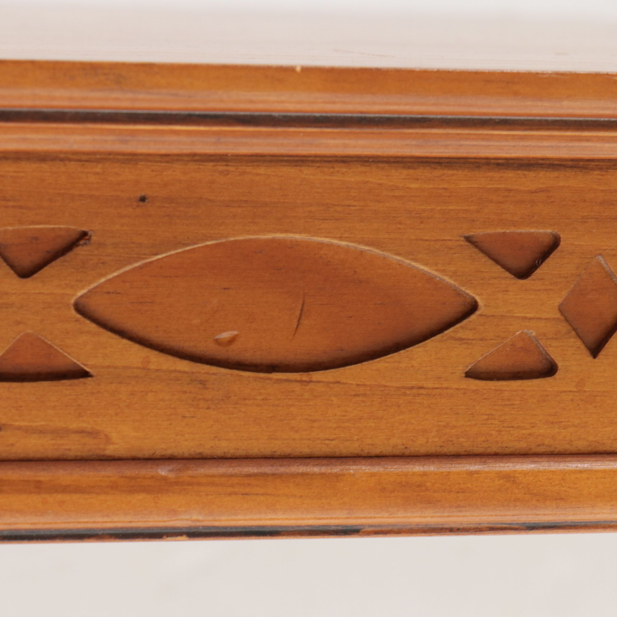 Edwardian Style Marquetry Inlaid Tray