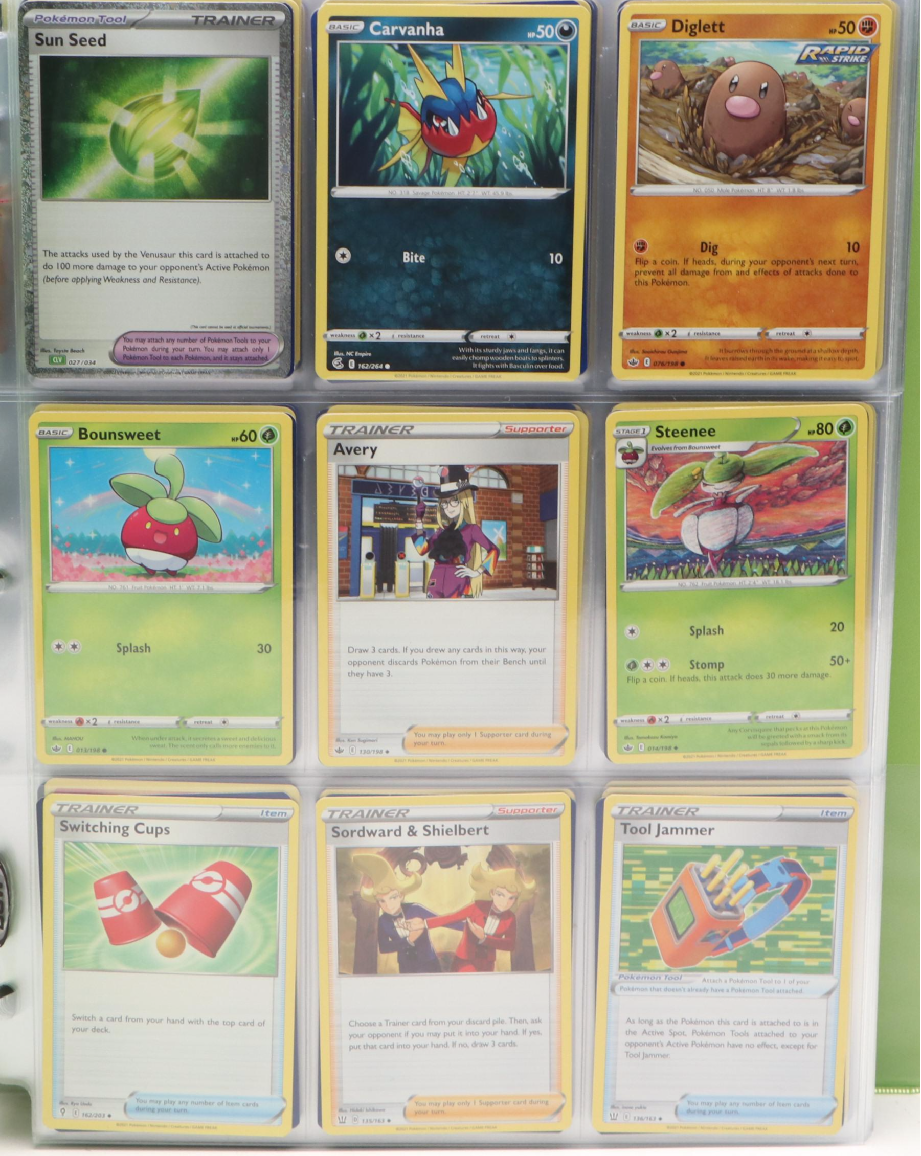 Pokémon Card Collection Featuring Holos and More, 2020s