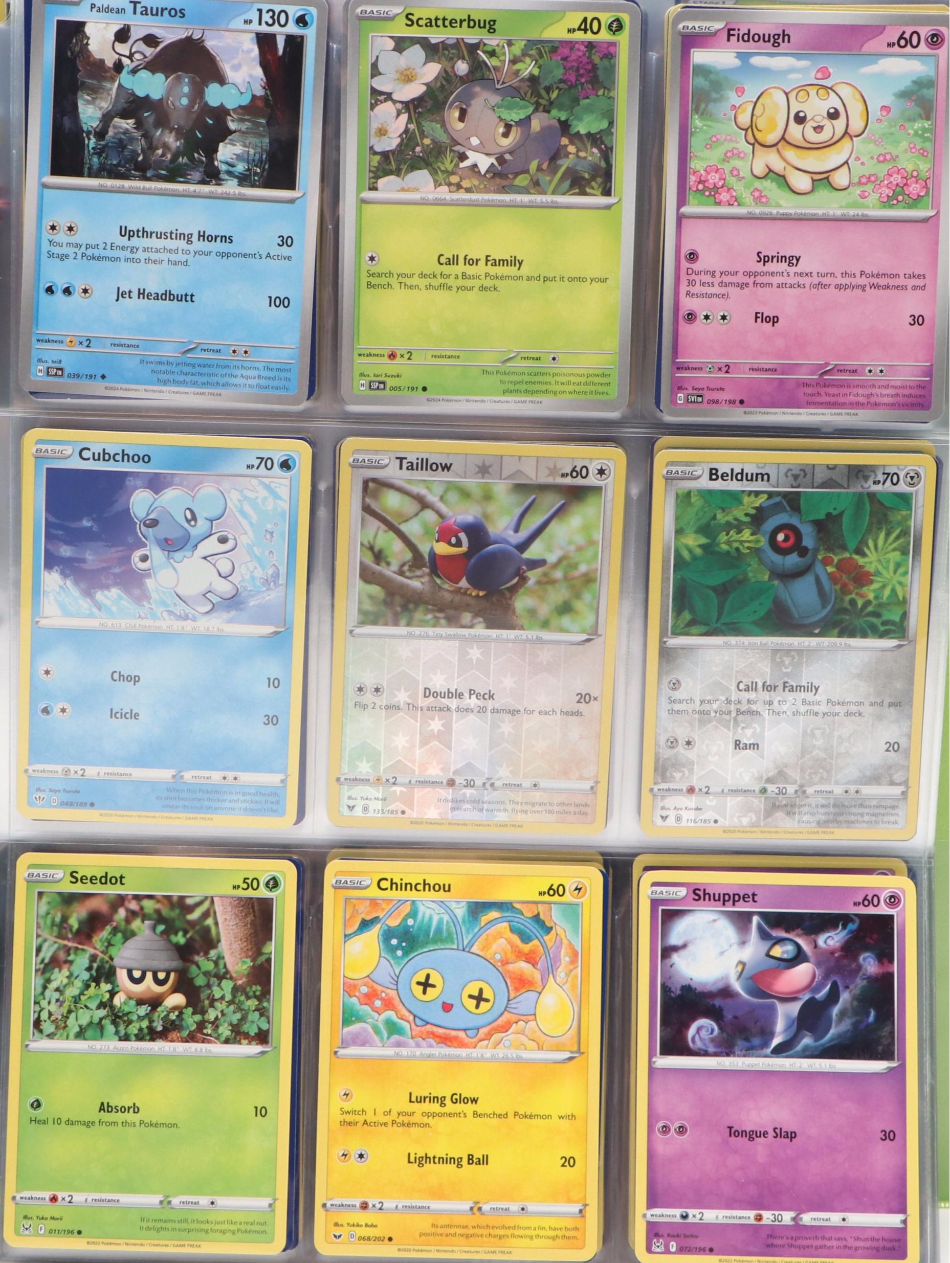 Pokémon Card Collection Featuring Holos and More, 2020s