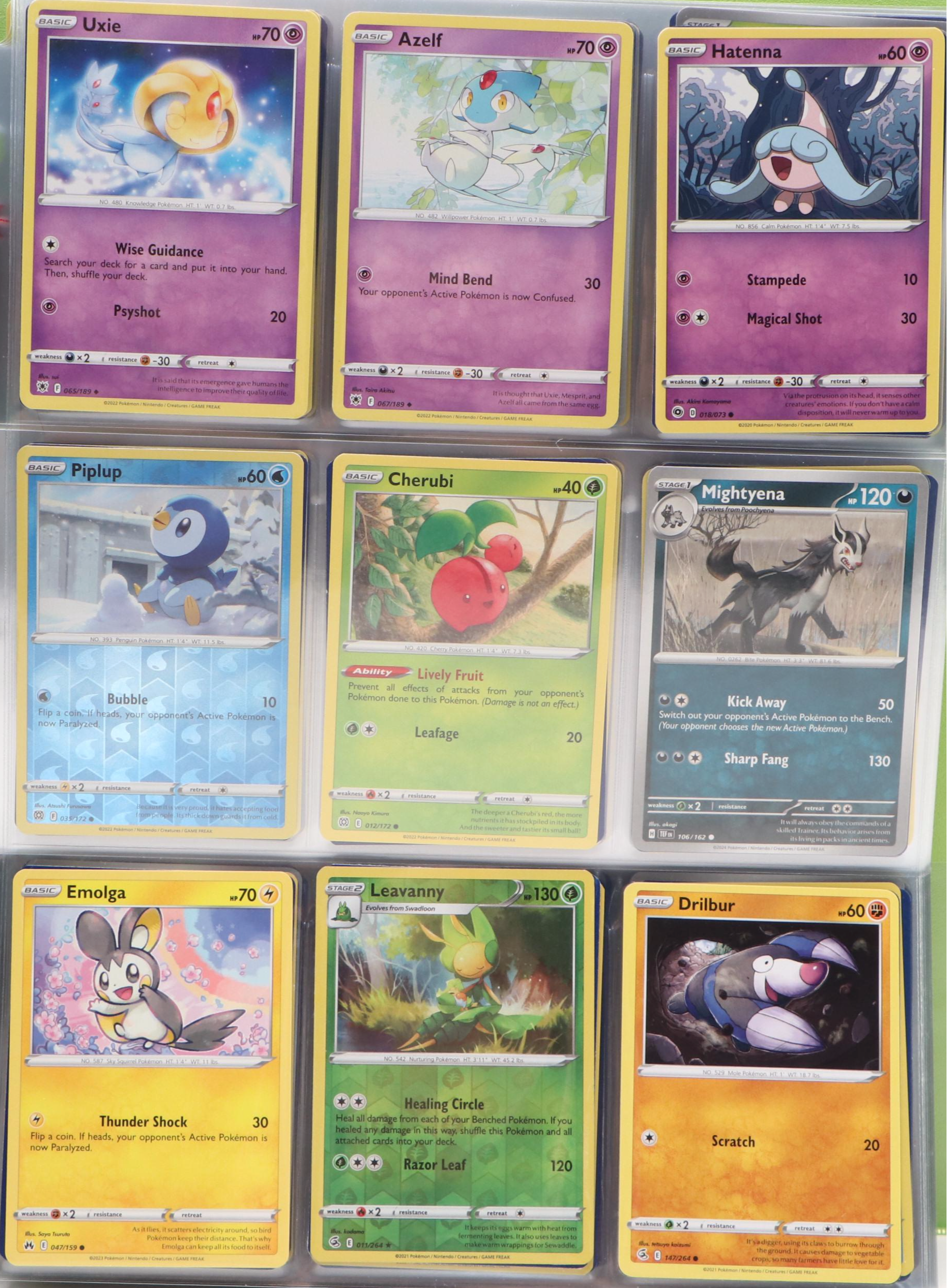 Pokémon Card Collection Featuring Holos and More, 2020s